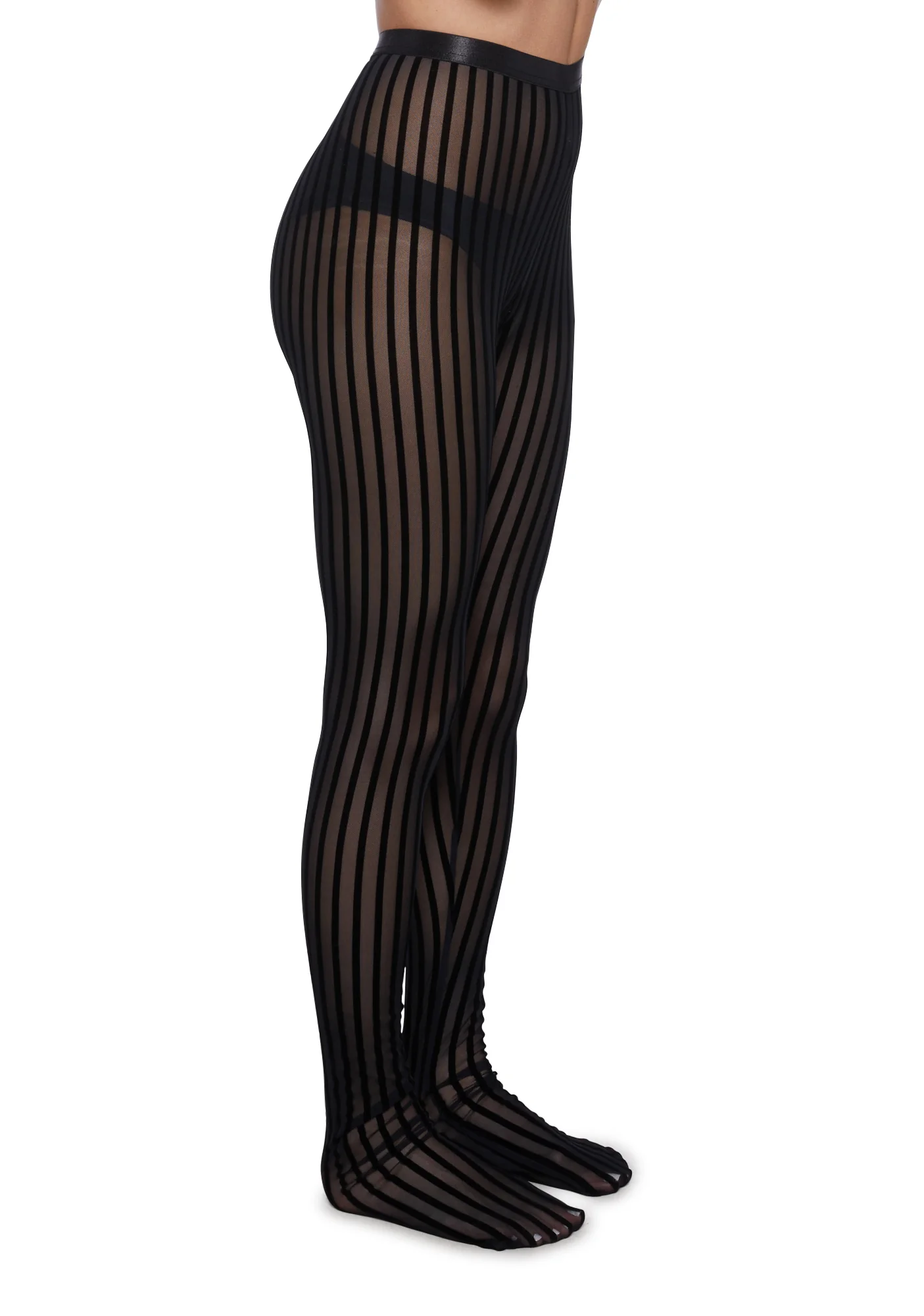 Spell Struck Striped Tights - Image 2