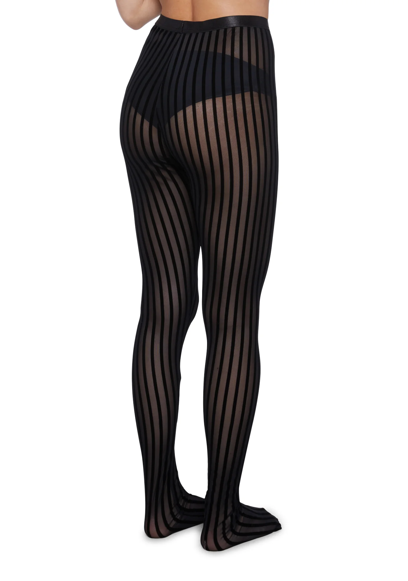 Spell Struck Striped Tights - Image 3