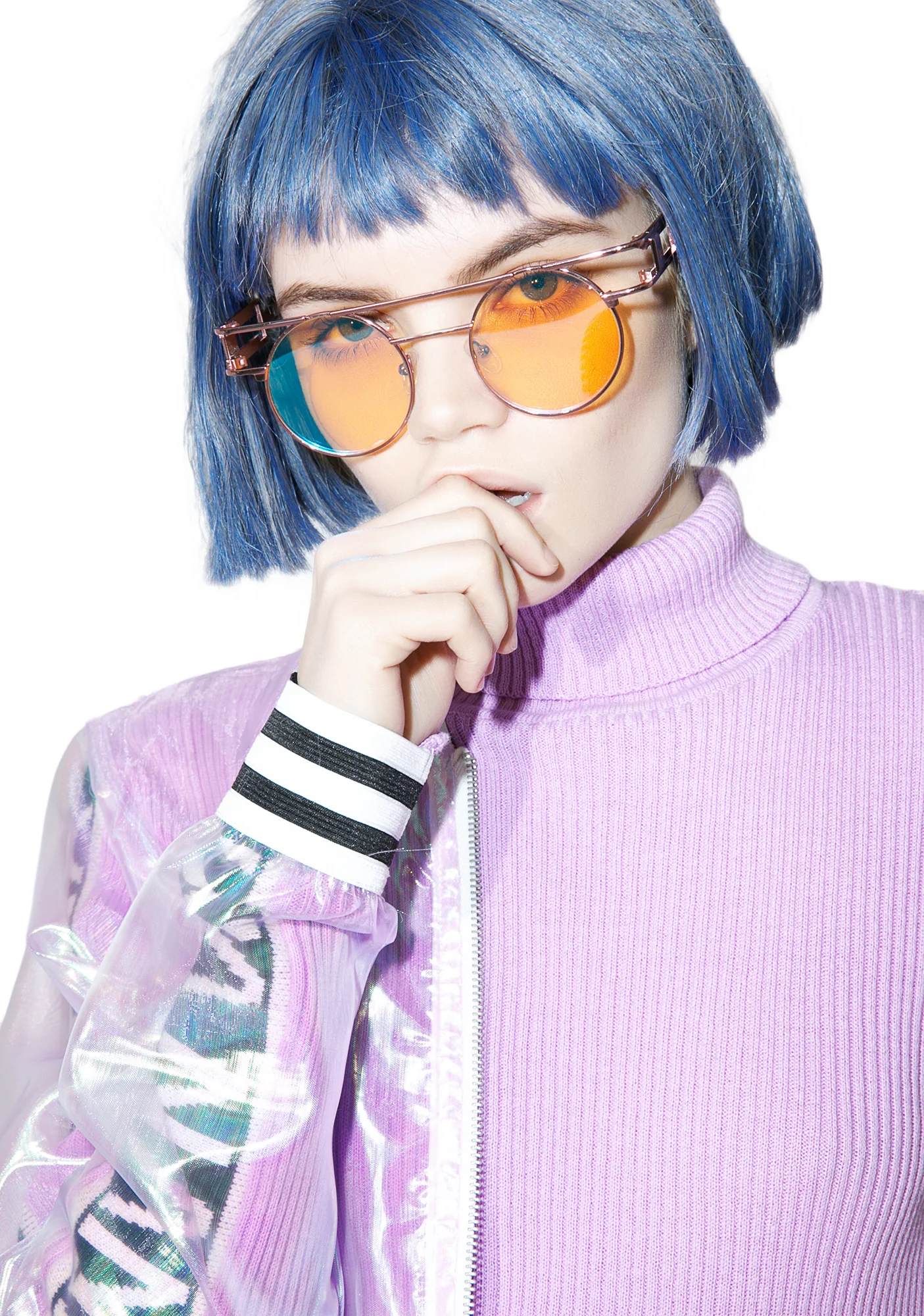 Speqz Pink Holo Sunglasses - Image 3