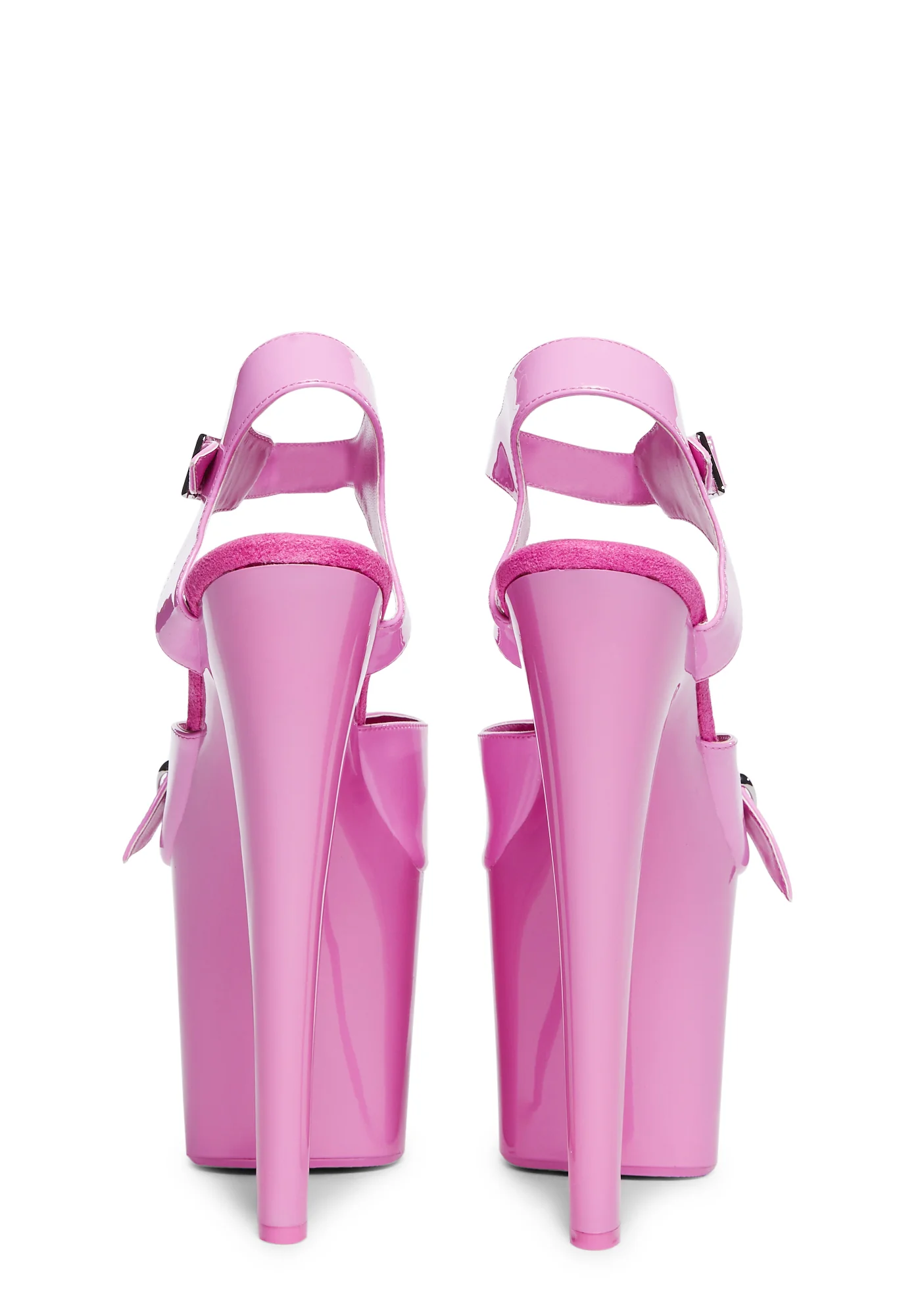 Spice $ Platform Heels - Fuchsia - Image 4