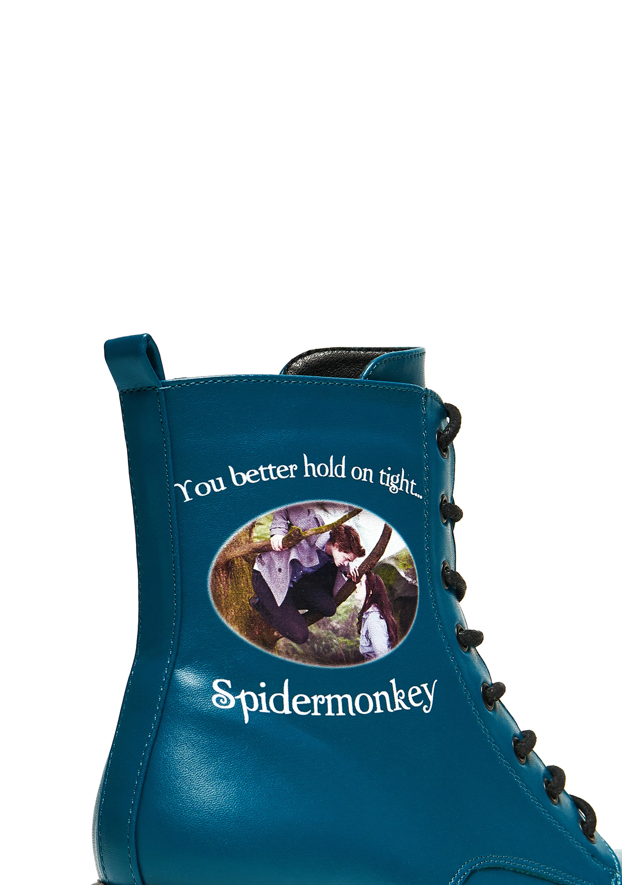 Spidermonkey Military Teal Boots - Image 3