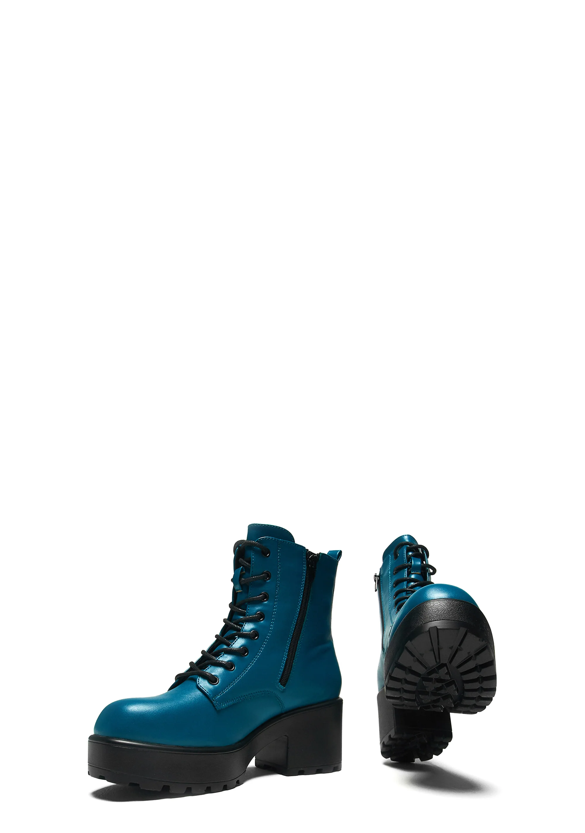 Spidermonkey Military Teal Boots - Image 5
