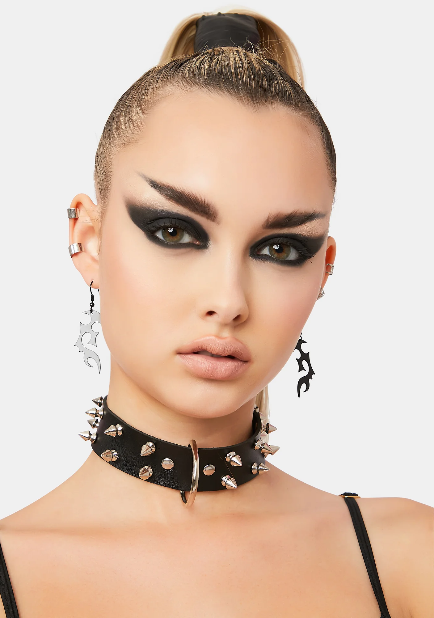 Spiked Buckle Choker - Image 6