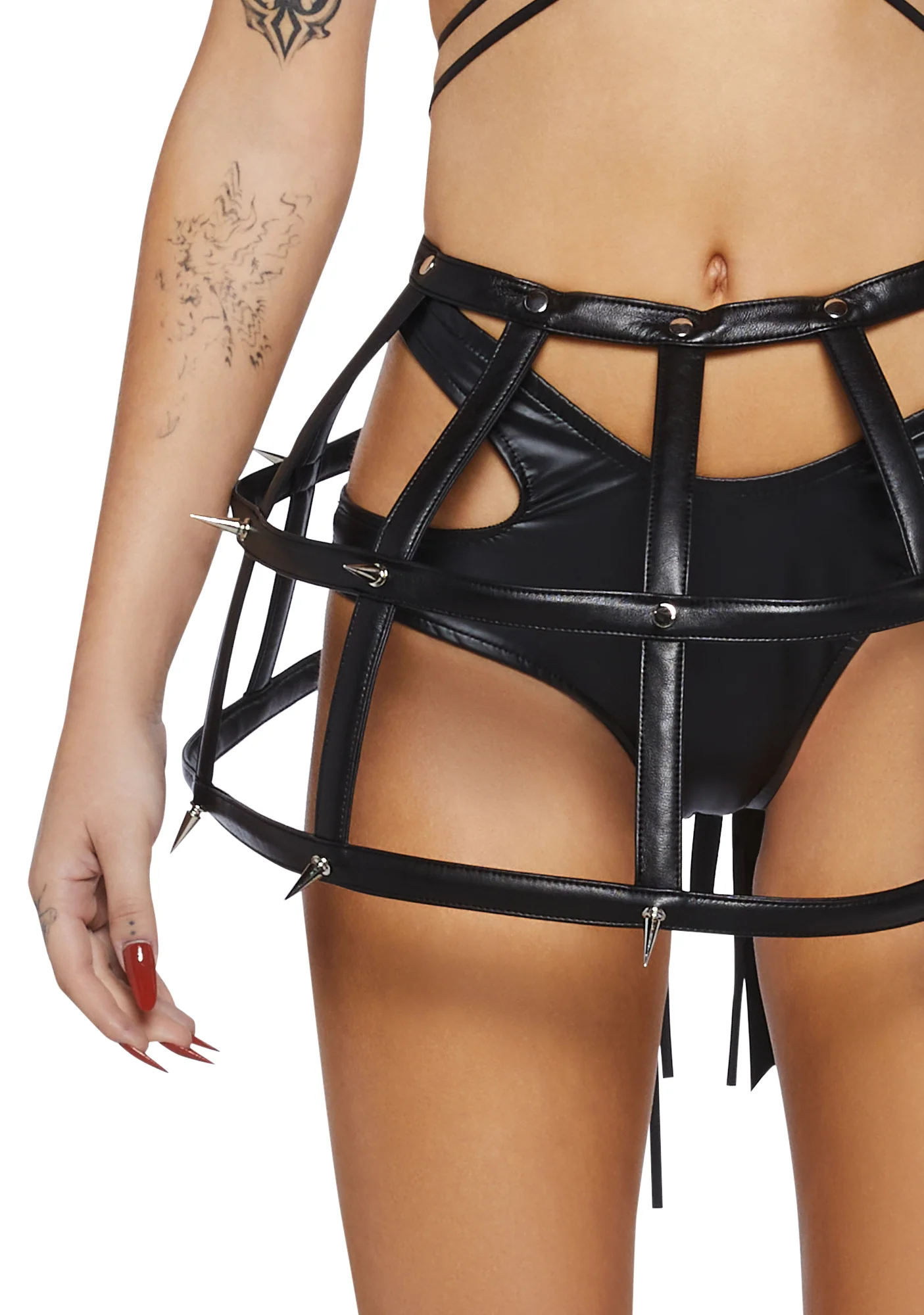 Spiked Desires Caged Skirt - Image 5