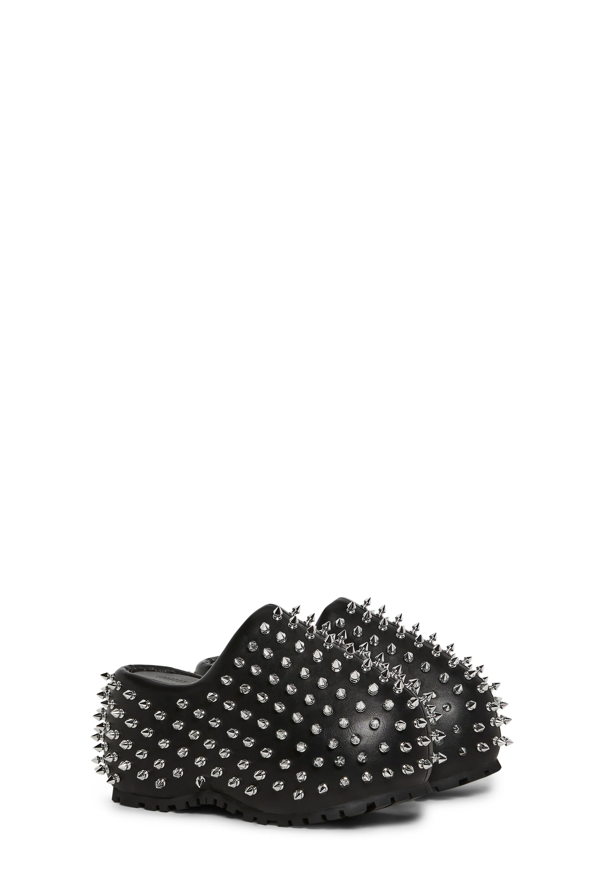 Spiked Out Platform Clogs - Image 4