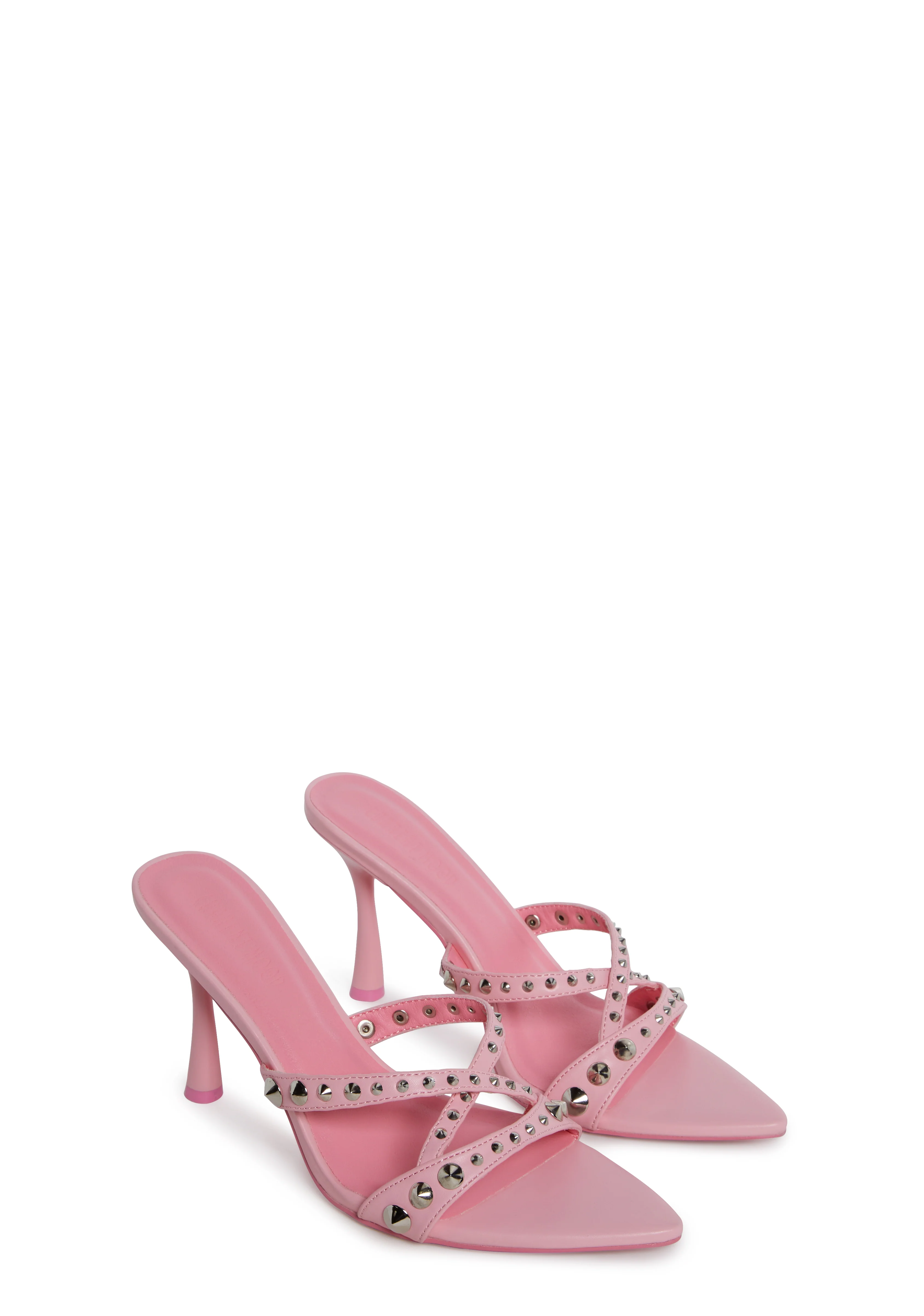 Total Perks Studded Mules - Pink - Image 3