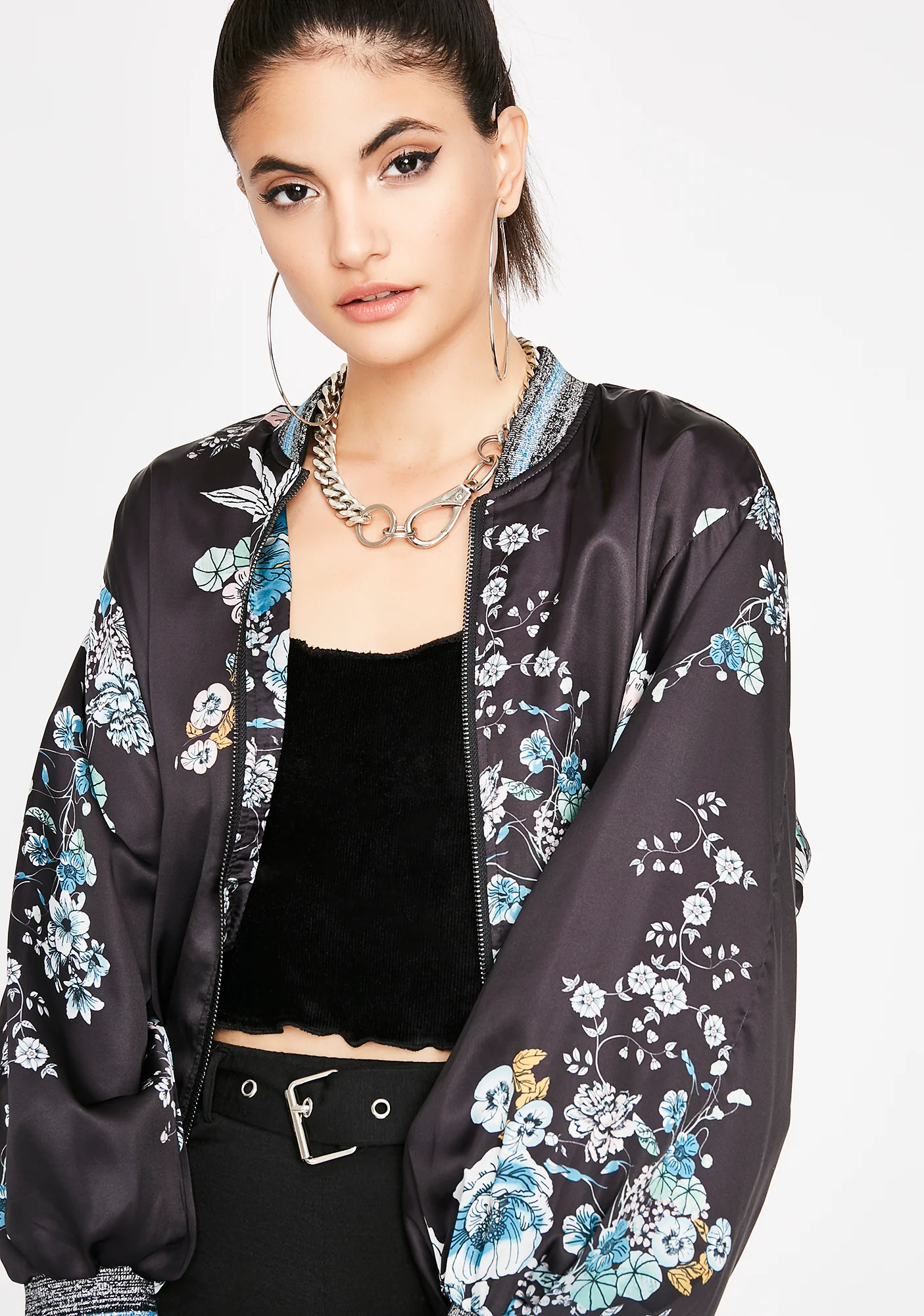 Spill The Tea Bomber Jacket - Image 2