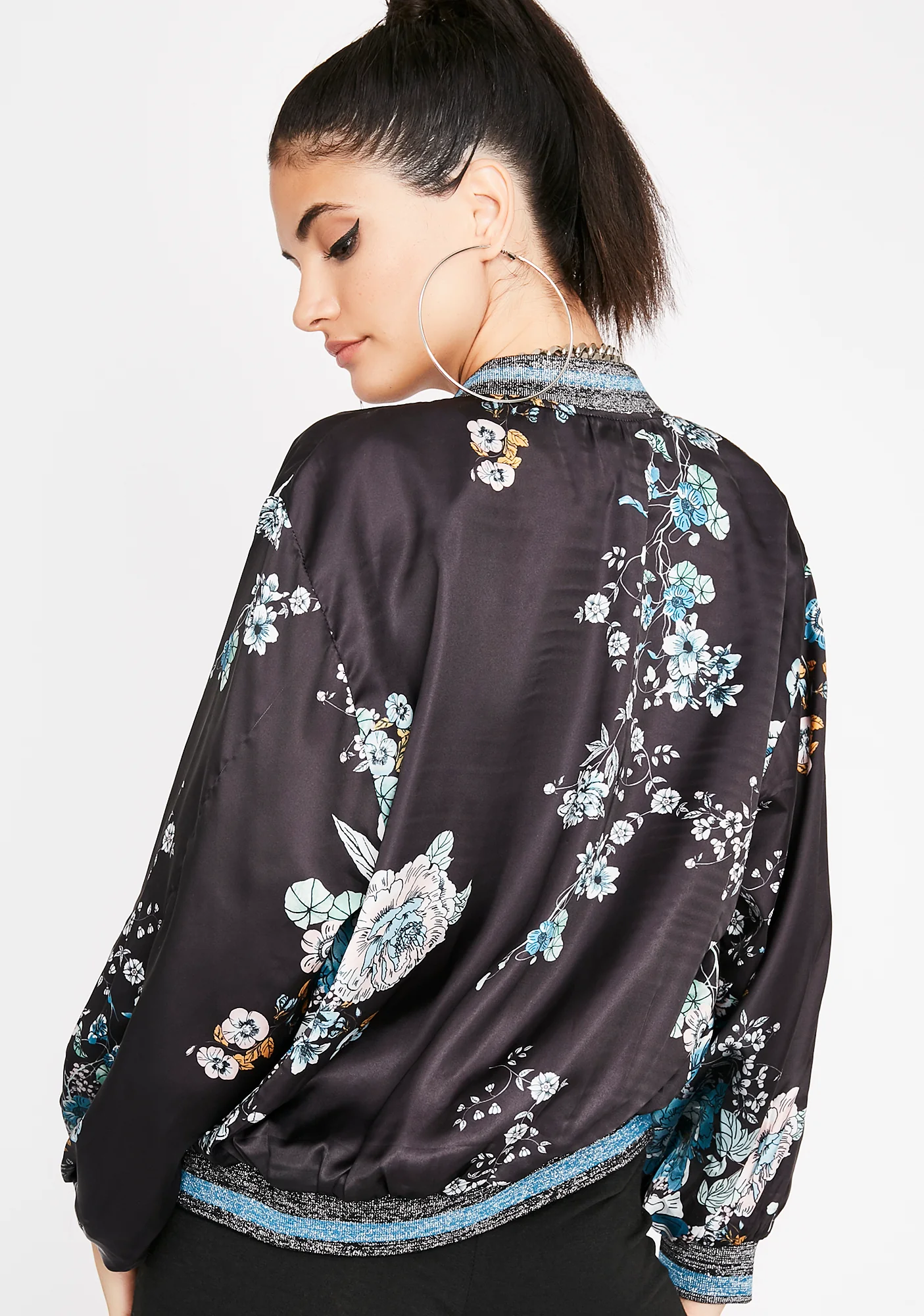 Spill The Tea Bomber Jacket - Image 4