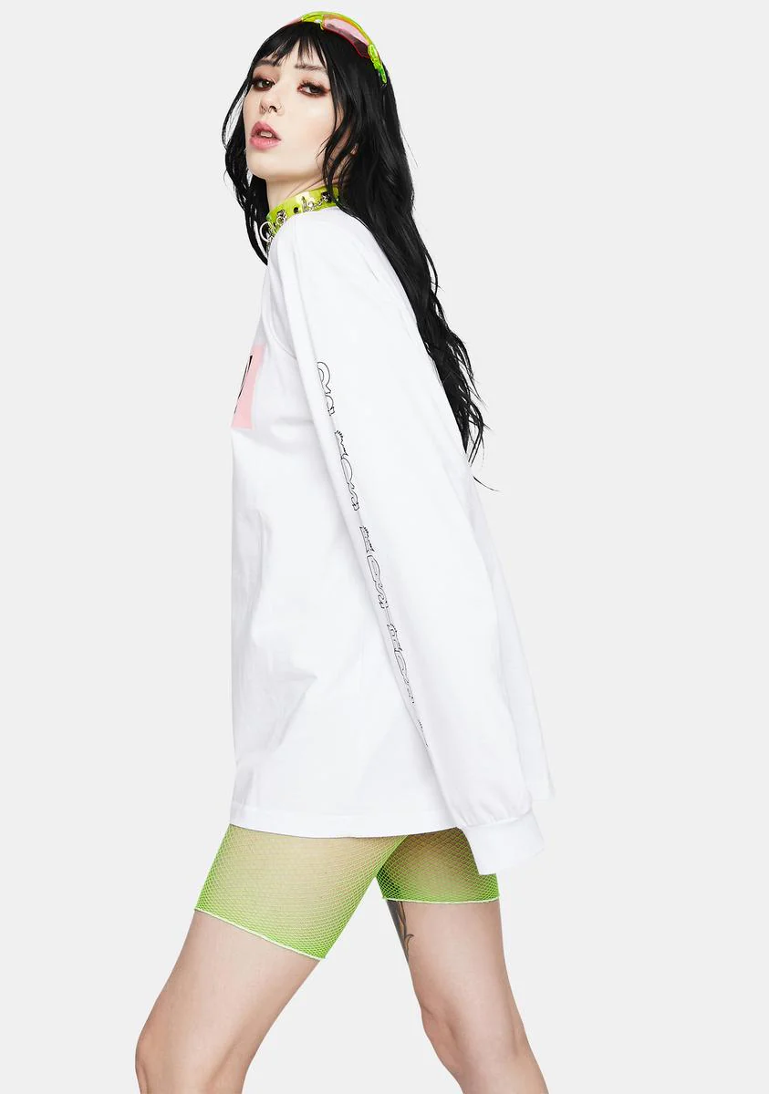 Spiral Long Sleeve Graphic Tee - Image 4