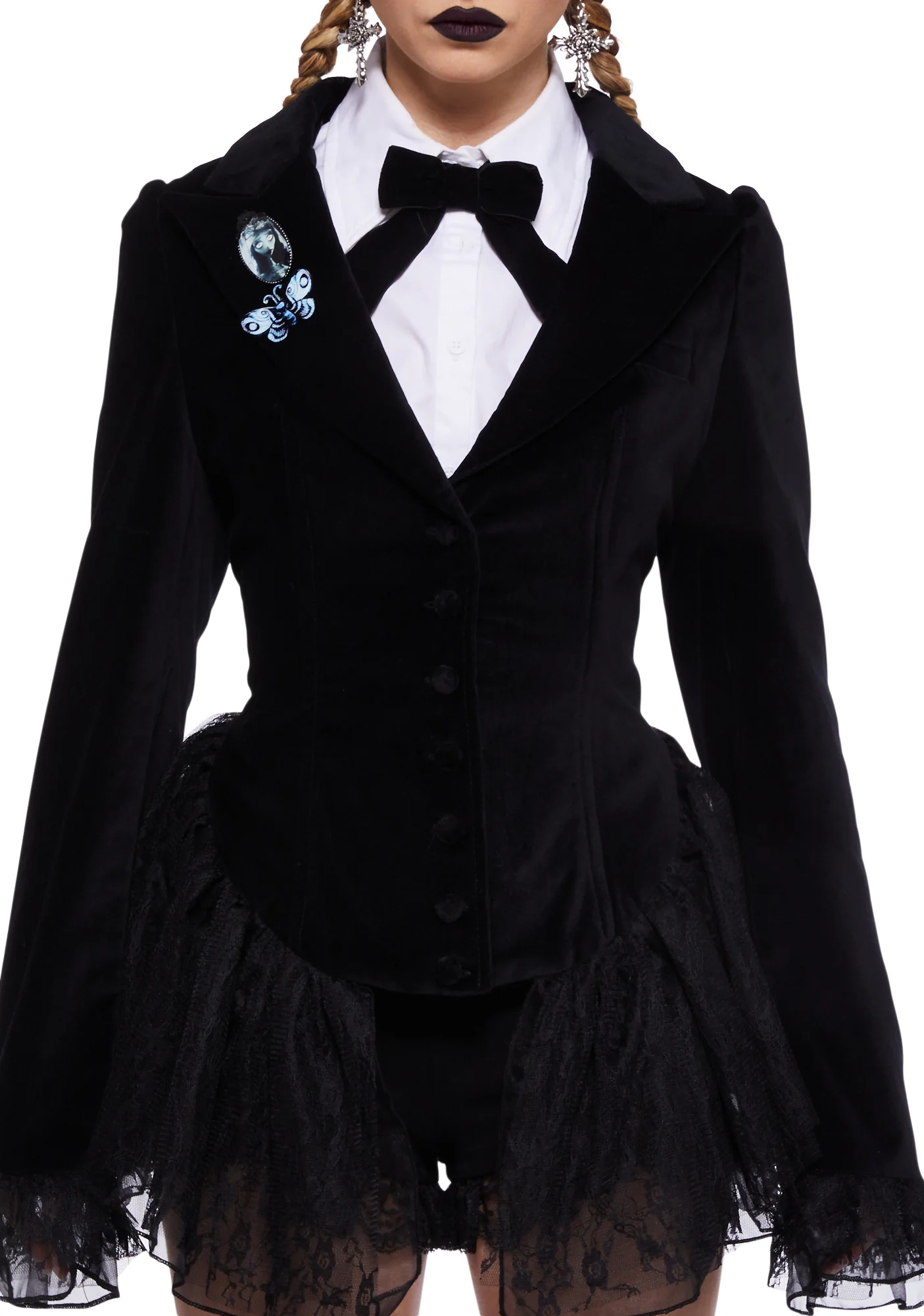 Spiritual Daze Velveteen Blazer - Image 6