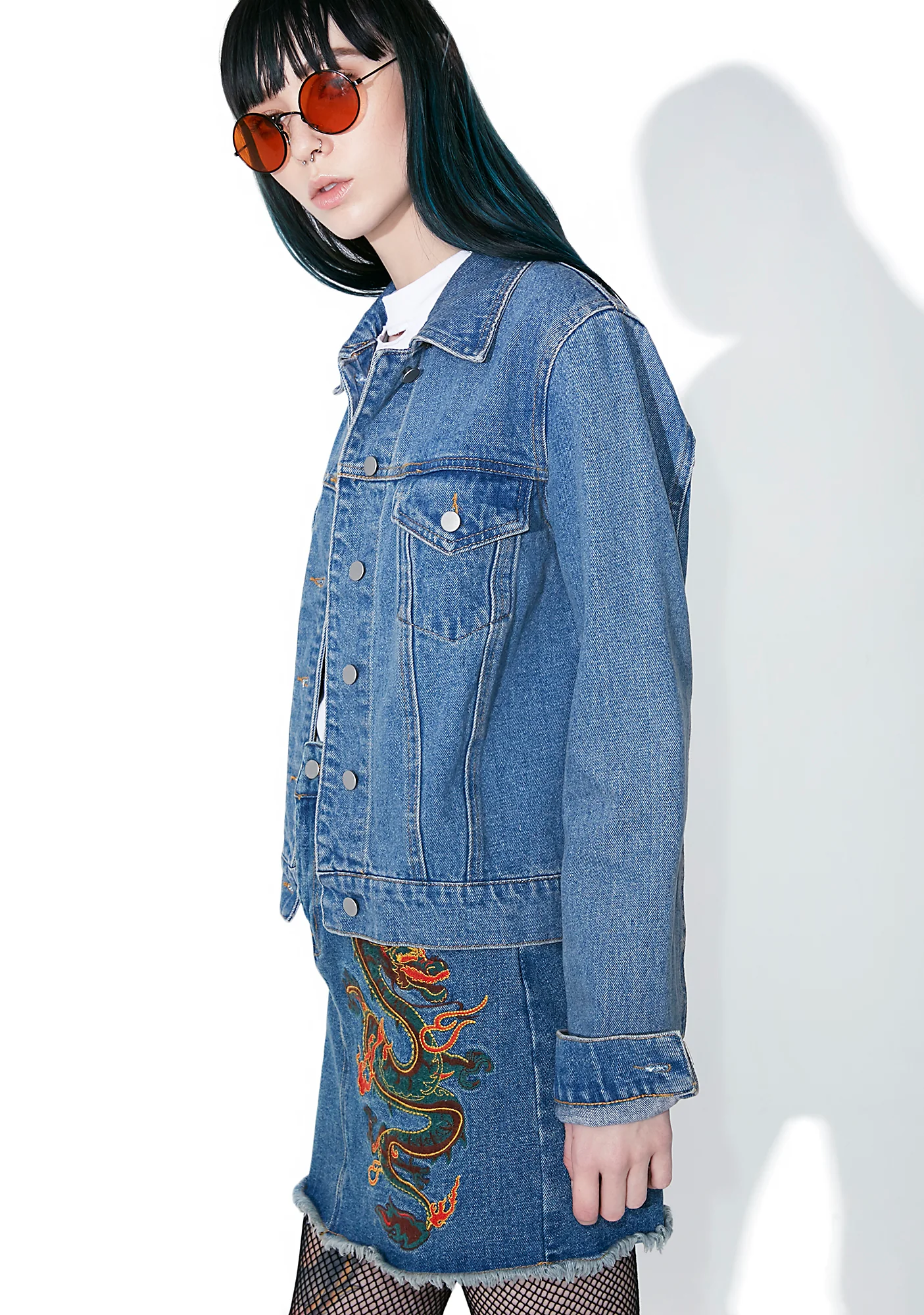 Spittin’ Fire Denim Jacket - Image 3