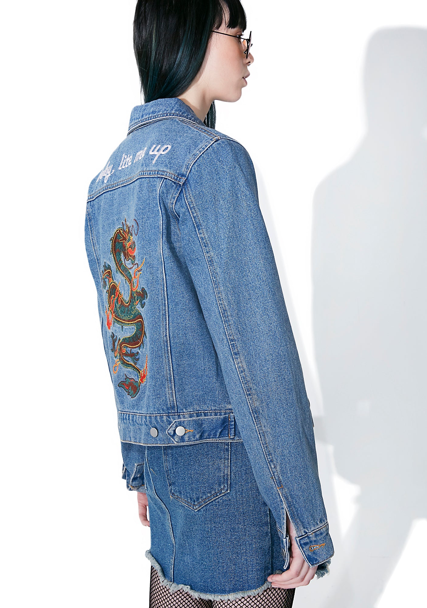 Spittin’ Fire Denim Jacket - Image 4