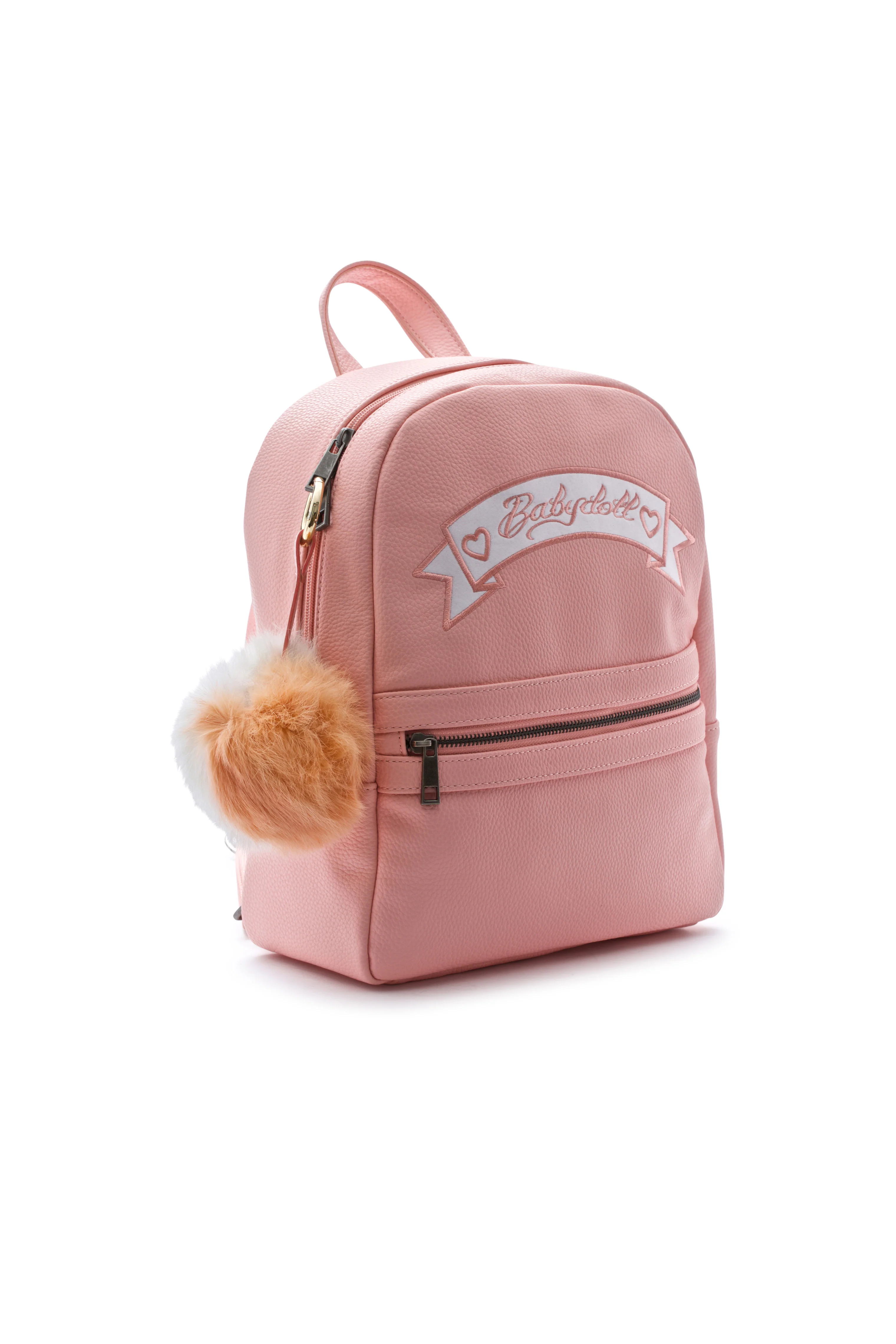 Split Personality Fluffy Pom Keychain - Image 5