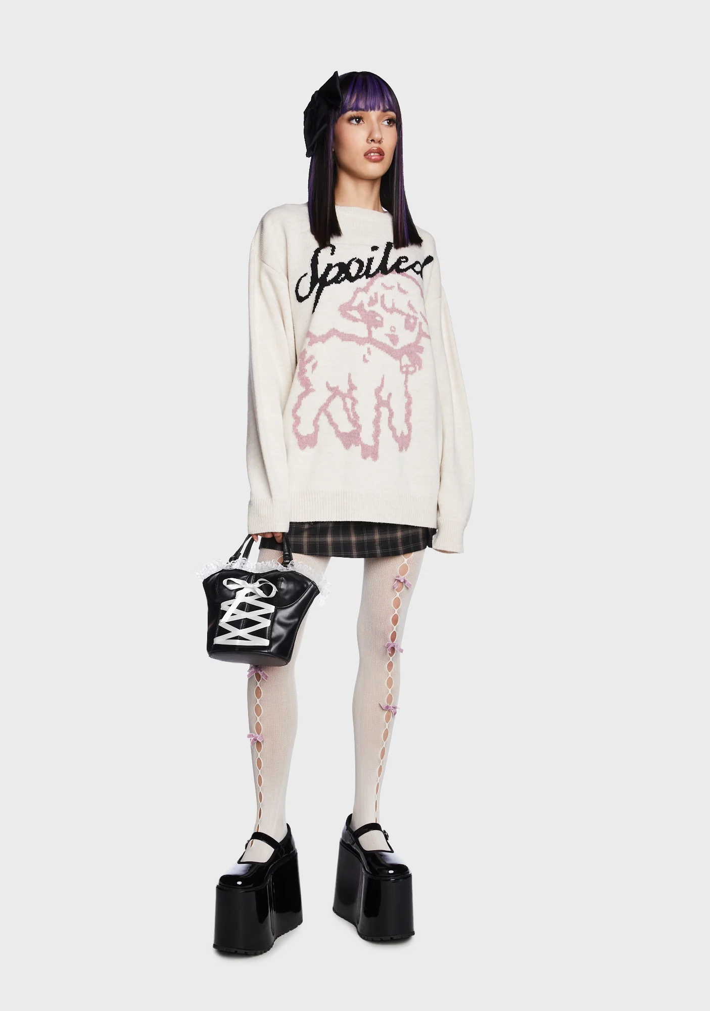 Spoiled Sheep Knit Sweater - Image 4