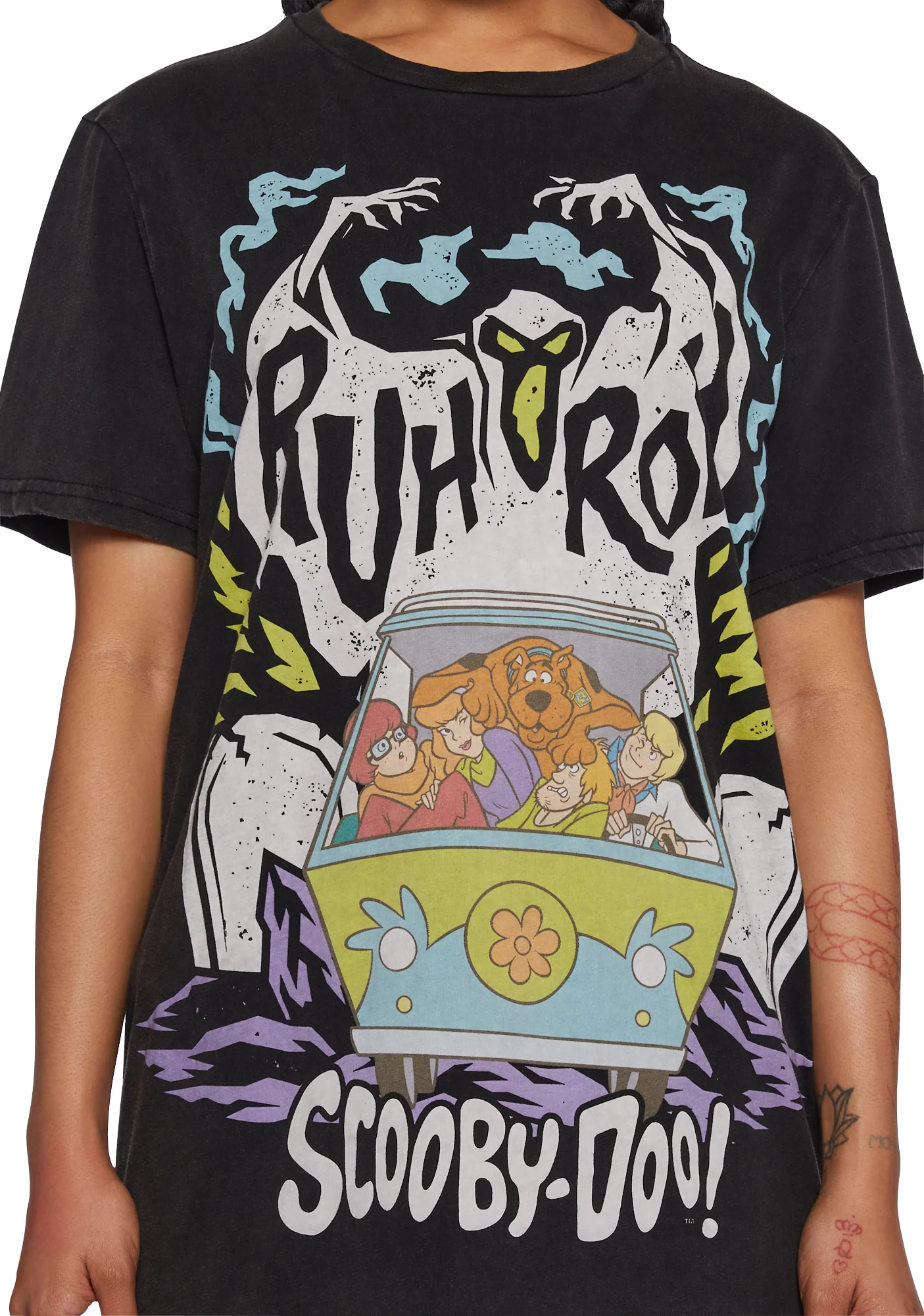 Spooky Encounters Oversized Tee - Image 5