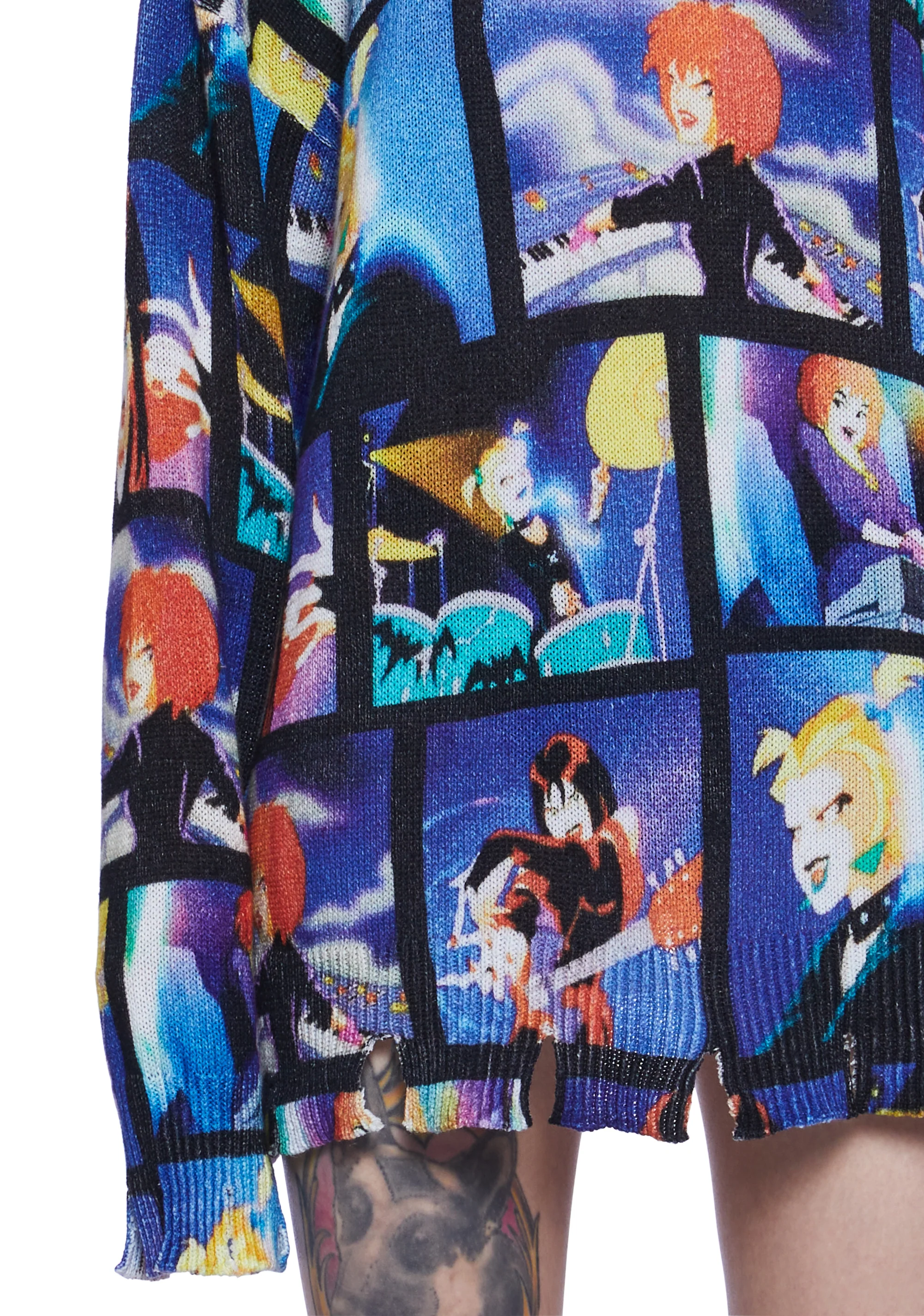 Spooky Girl Power Oversized Sweater - Image 5