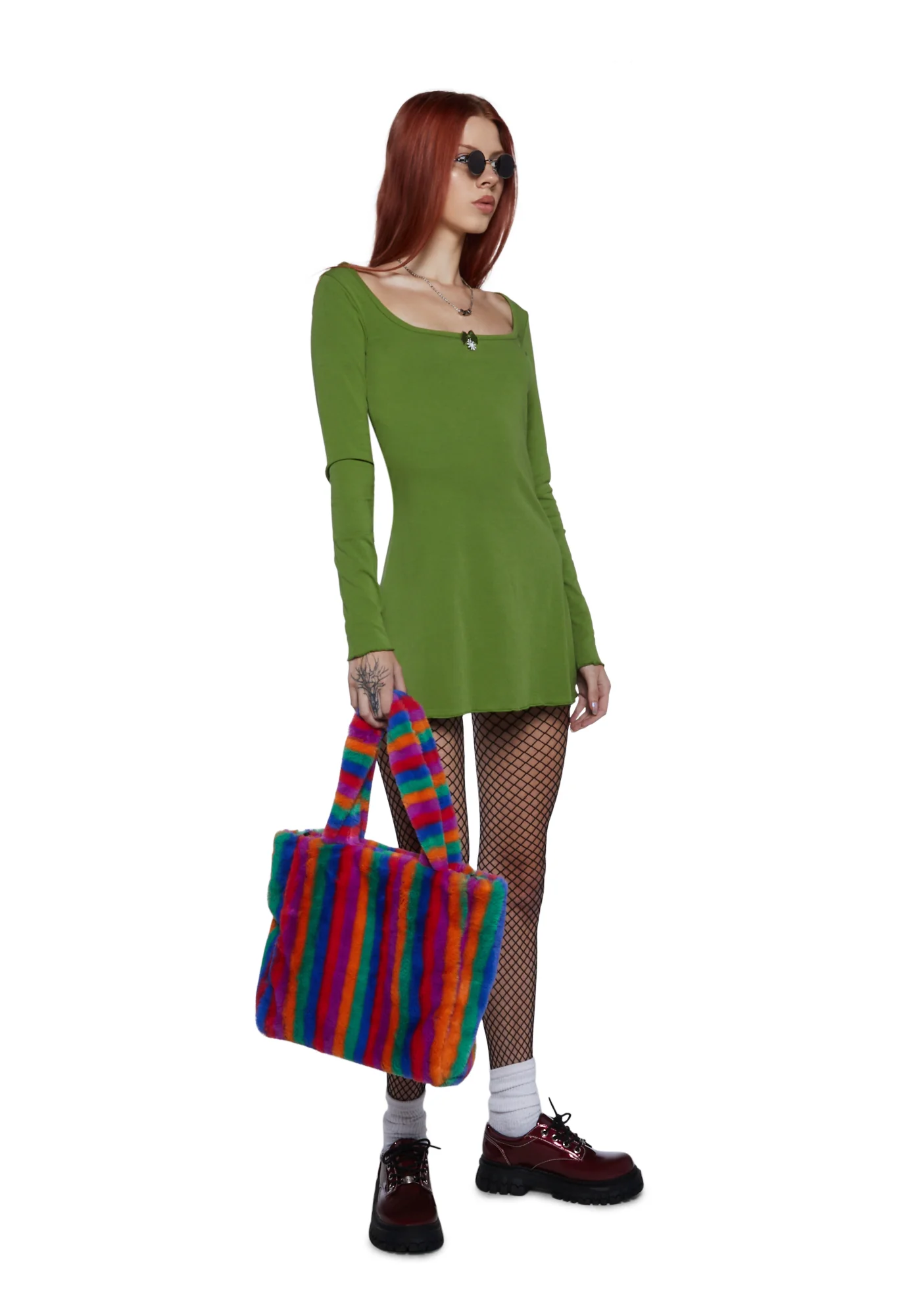 Spreading Love Tote Bag - Rainbow - Image 5