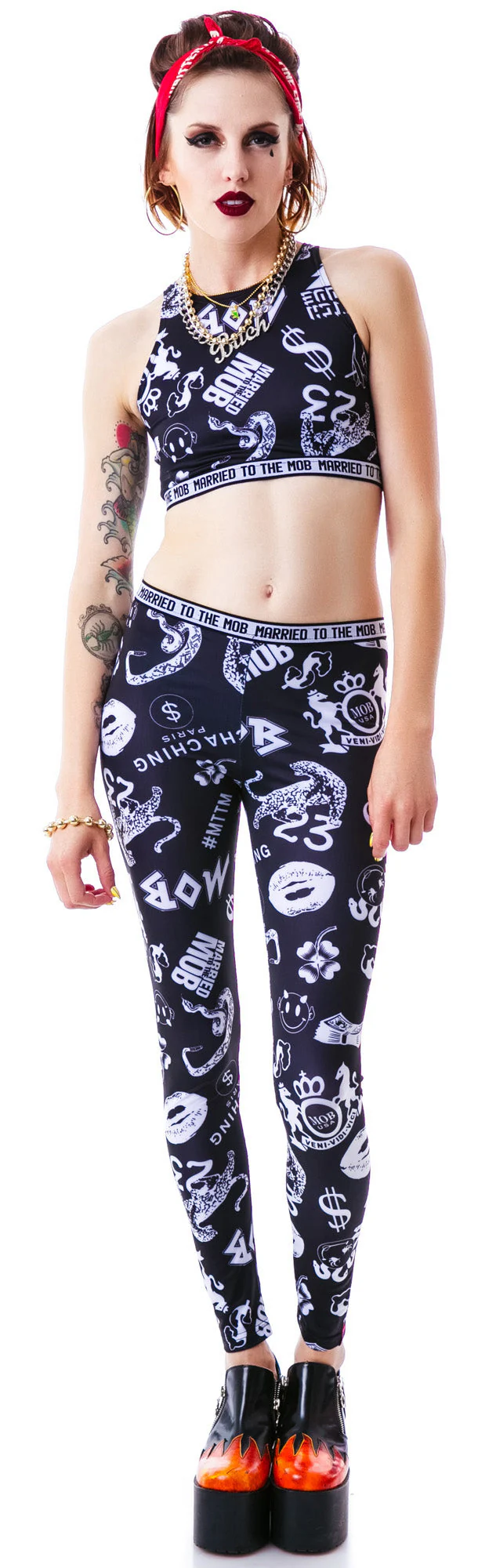 St Marks Crop Top - White - Image 5