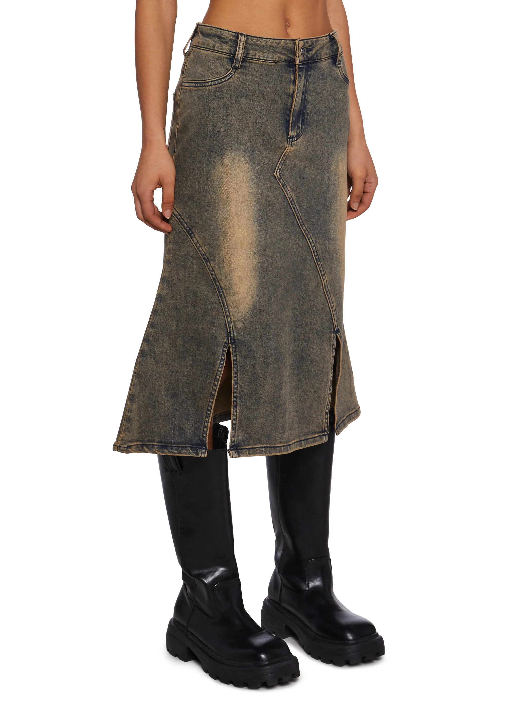 Stand On Business Midi Skirt - Image 3