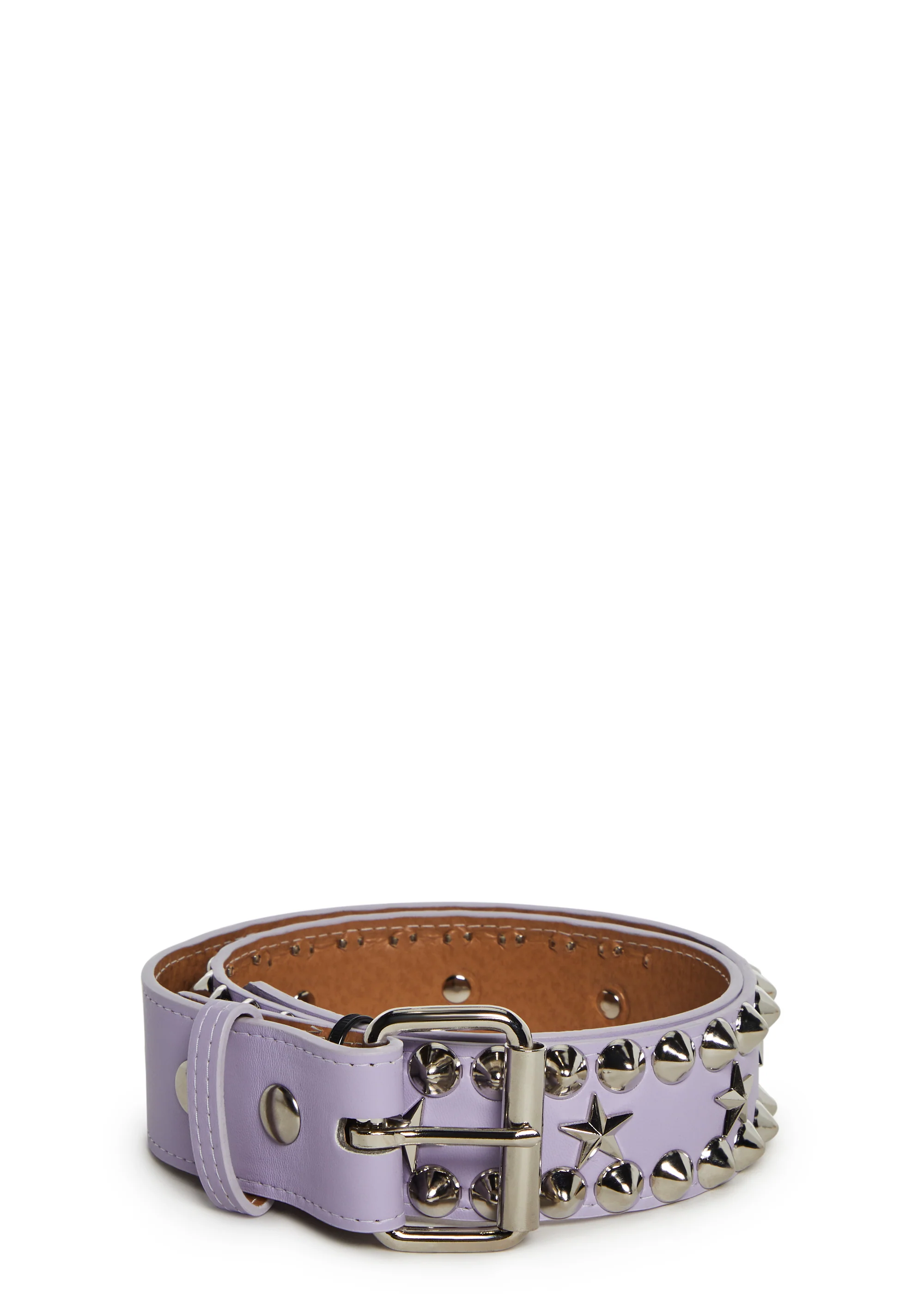 Star Studded Belt - Purple - Image 6