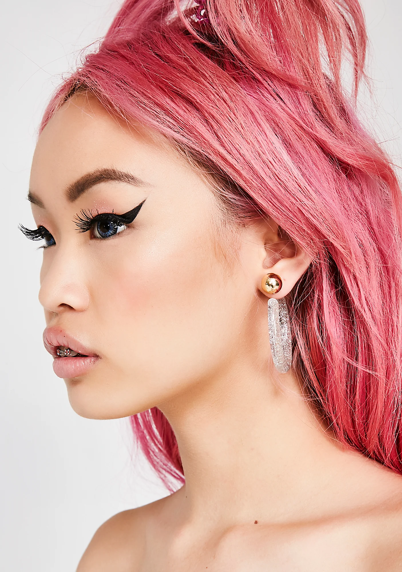 Stardust High Hoop Earrings - Image 2