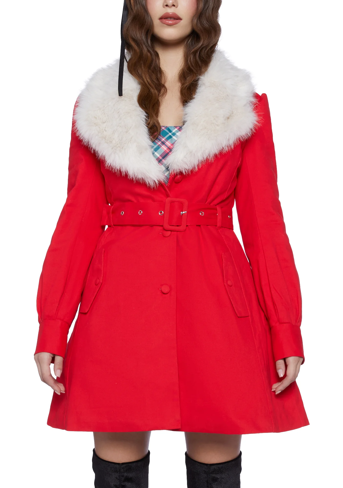 Starry Delight Twill Coat - Image 5