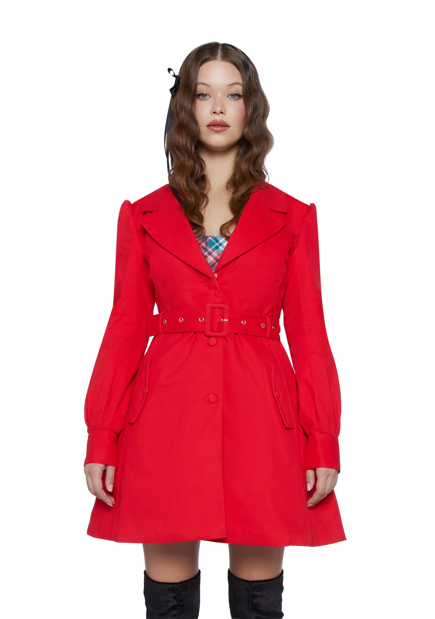 Starry Delight Twill Coat - Image 6