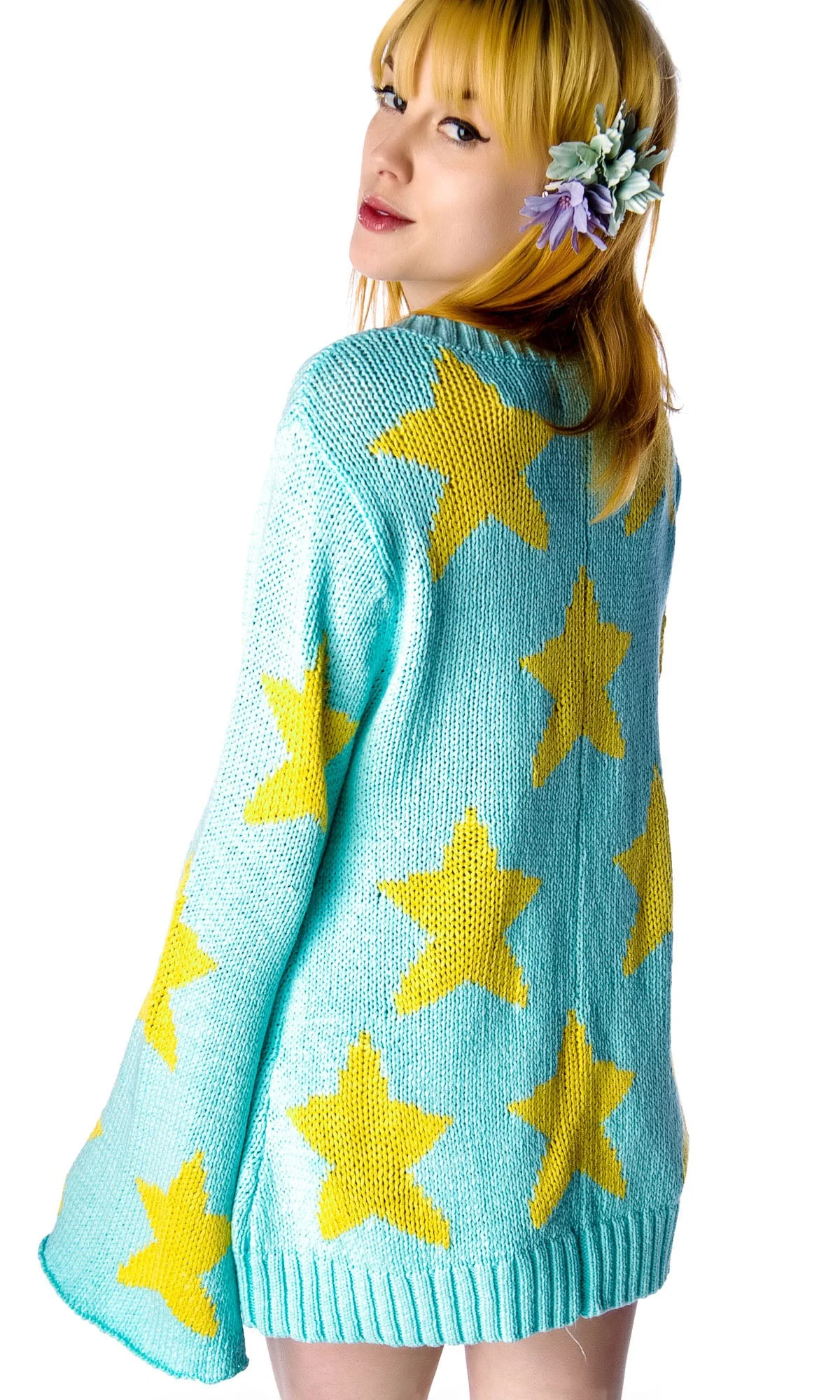Starry Eyed Favorite Sweater - Green - Image 12