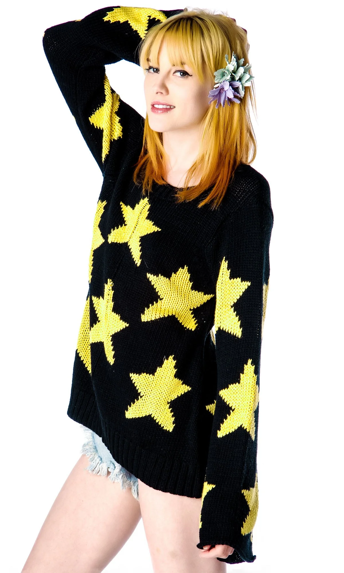 Starry Eyed Favorite Sweater - Green - Image 2