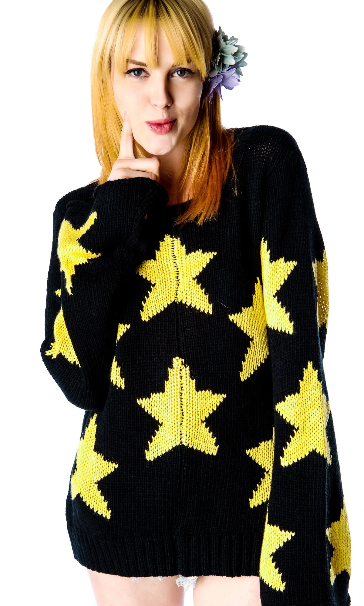 Starry Eyed Favorite Sweater - Pink - Image 4