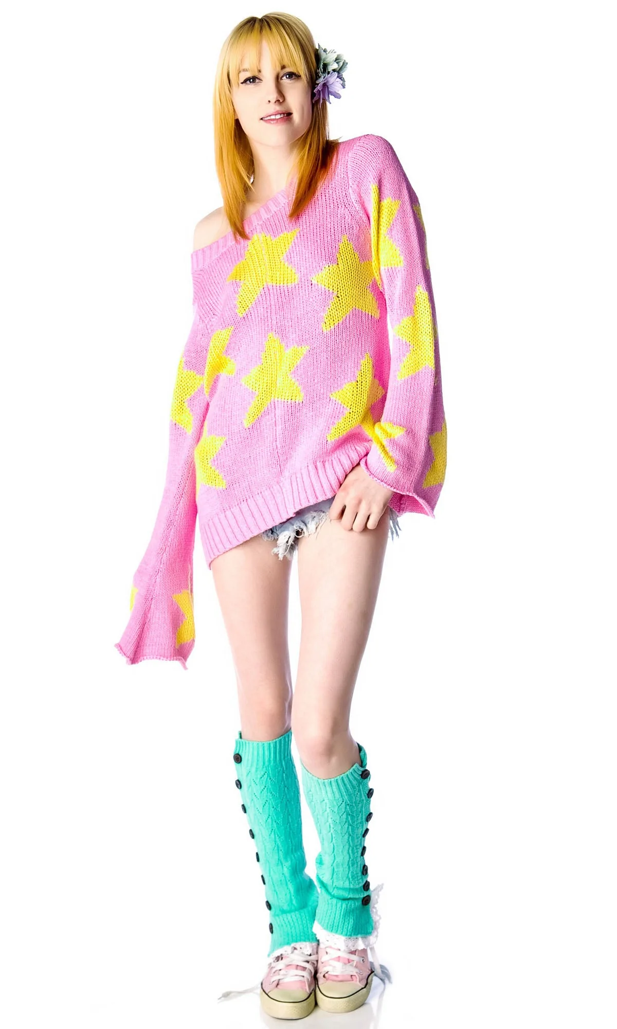 Starry Eyed Favorite Sweater - Pink - Image 7