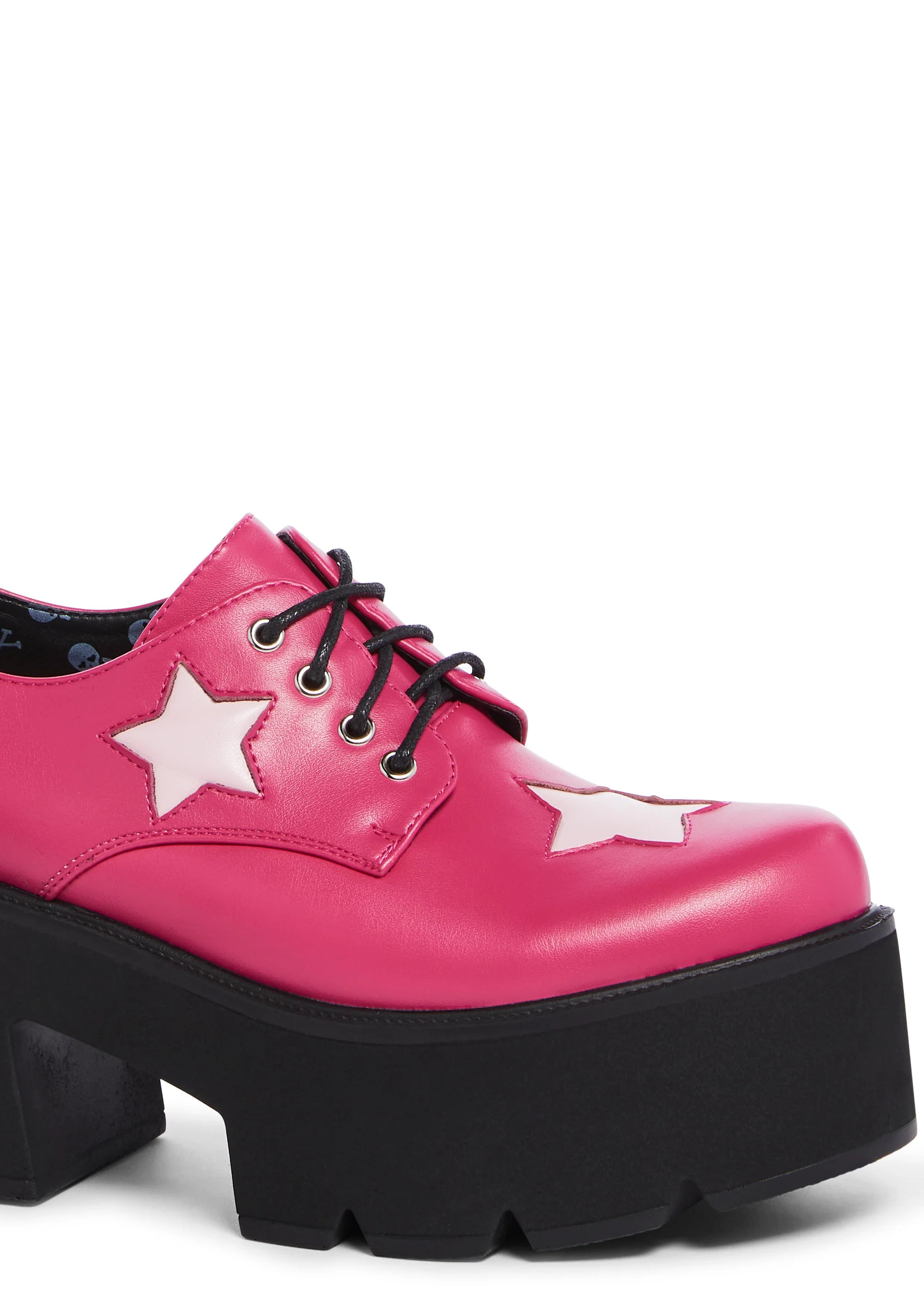 Starry Skies Platform Oxfords - Pink - Image 2