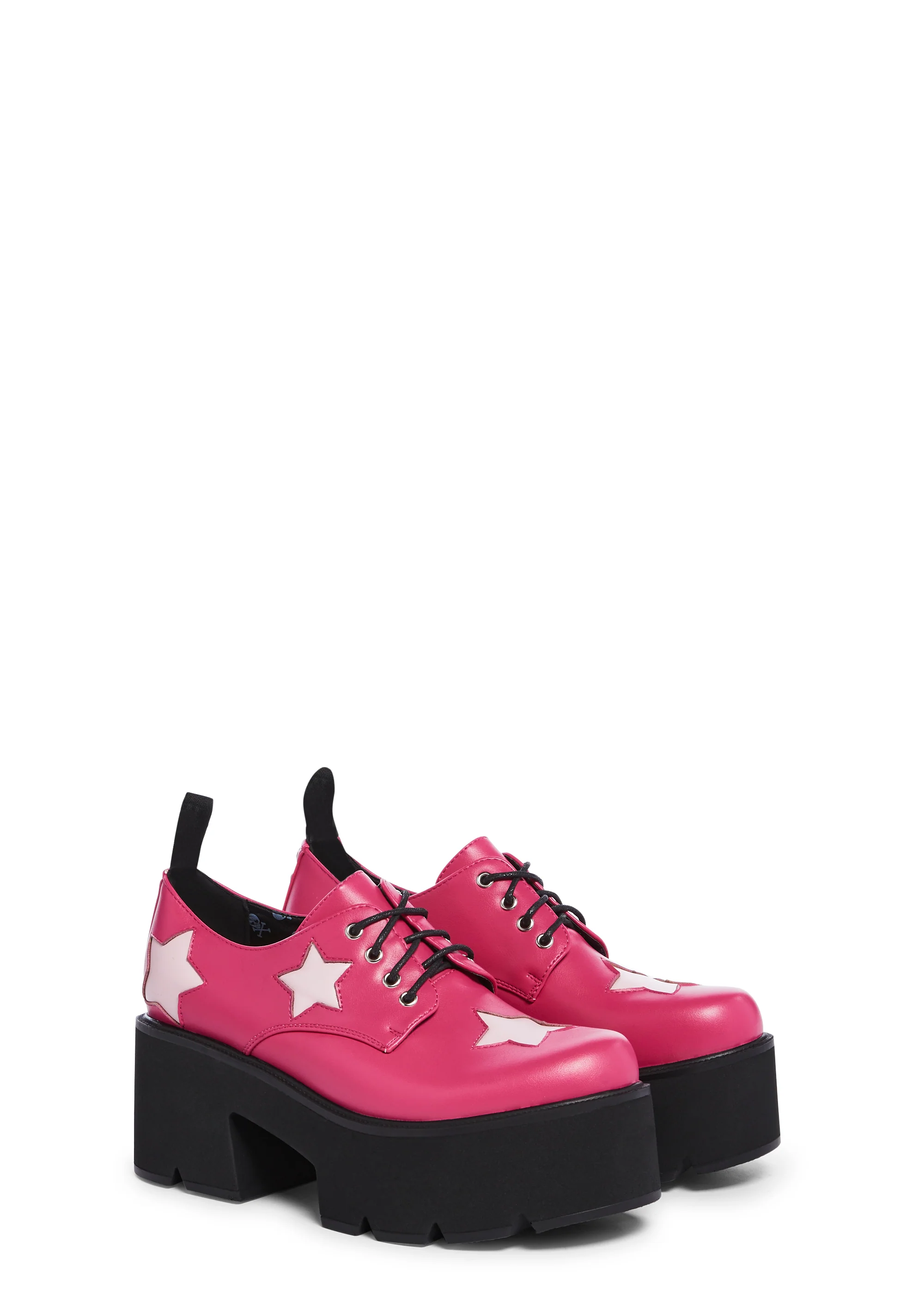 Starry Skies Platform Oxfords - Pink - Image 3
