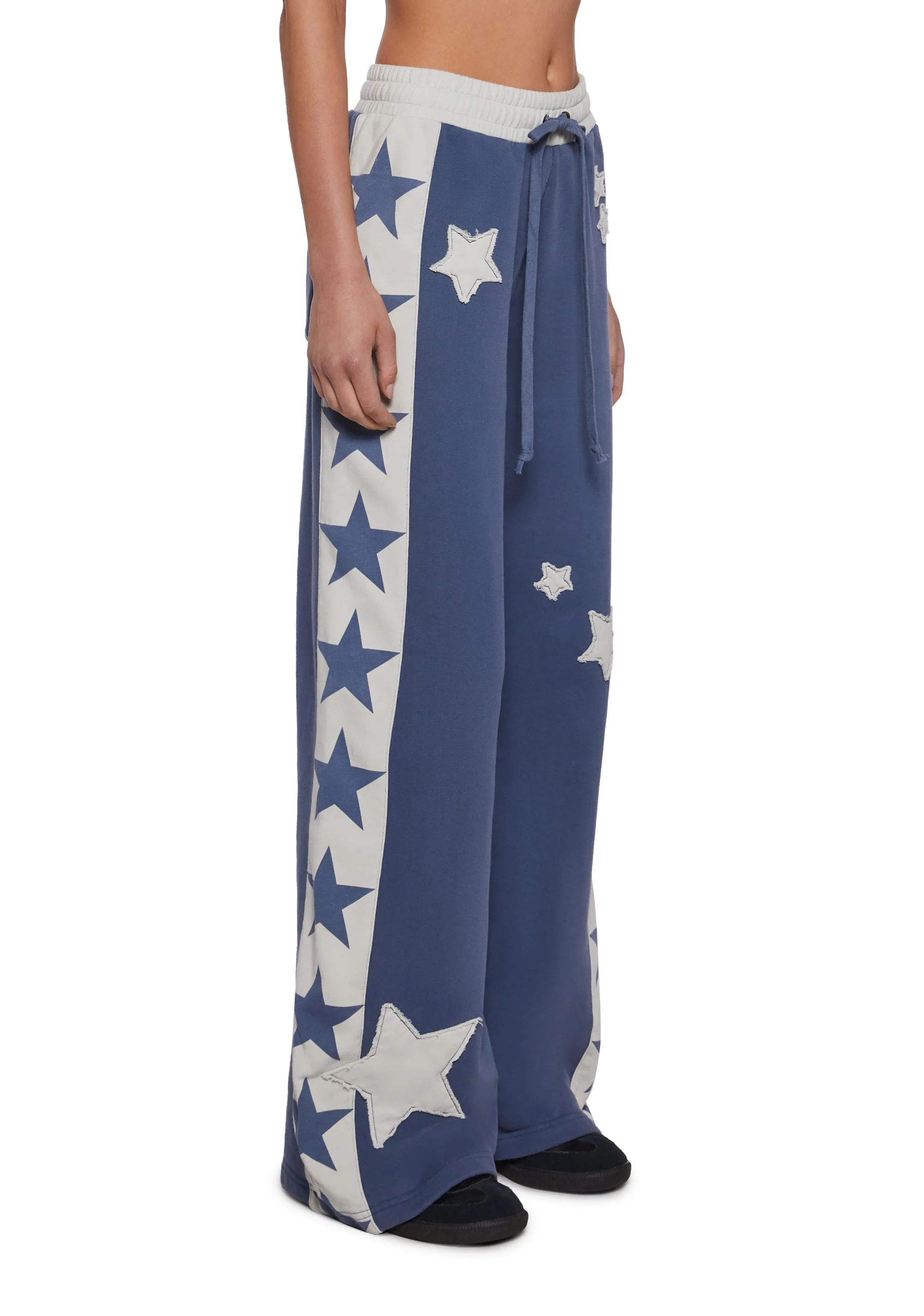 Starry Wide Leg Joggers - Image 3