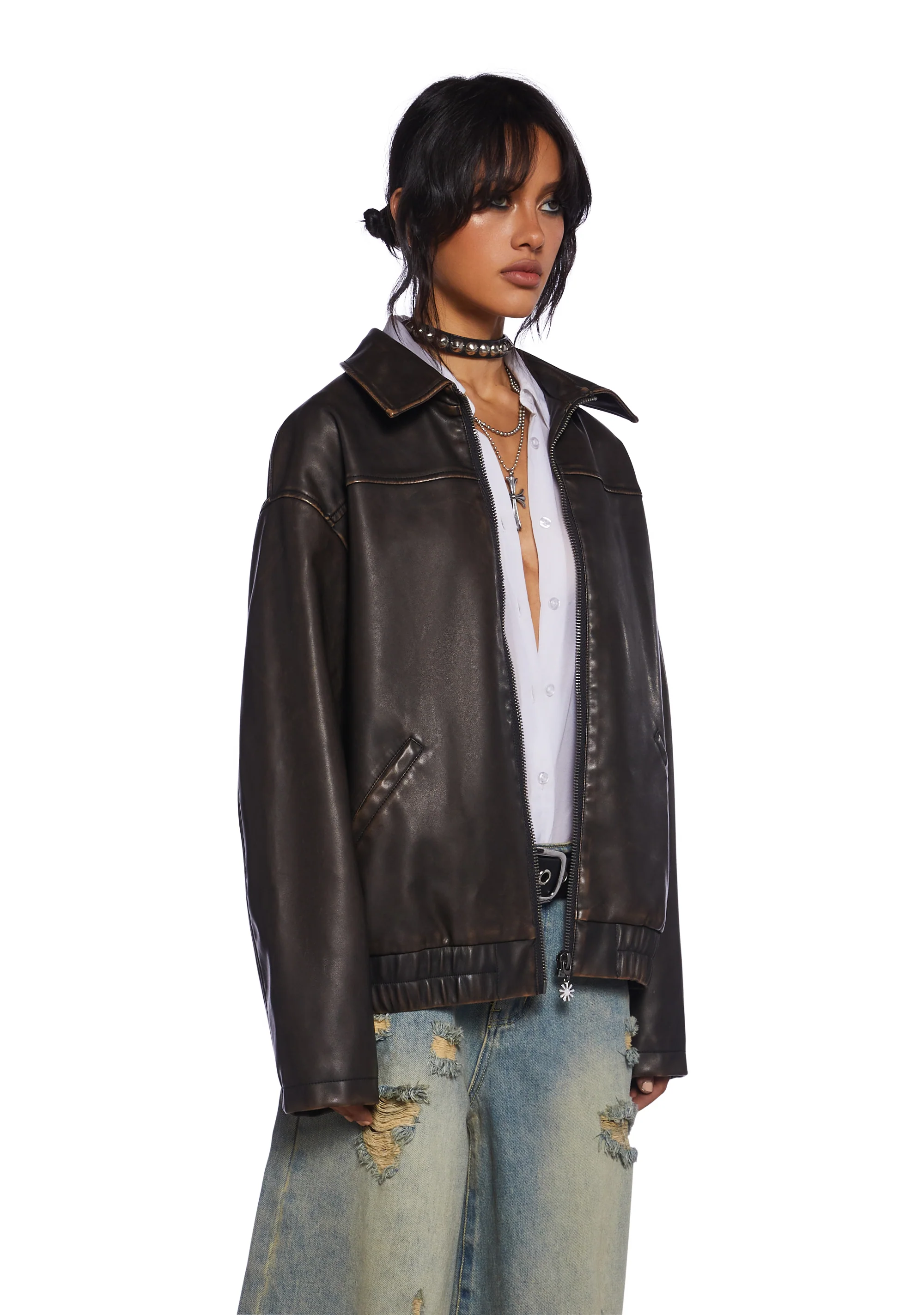 State Of Yearning Bomber Jacket - Image 3