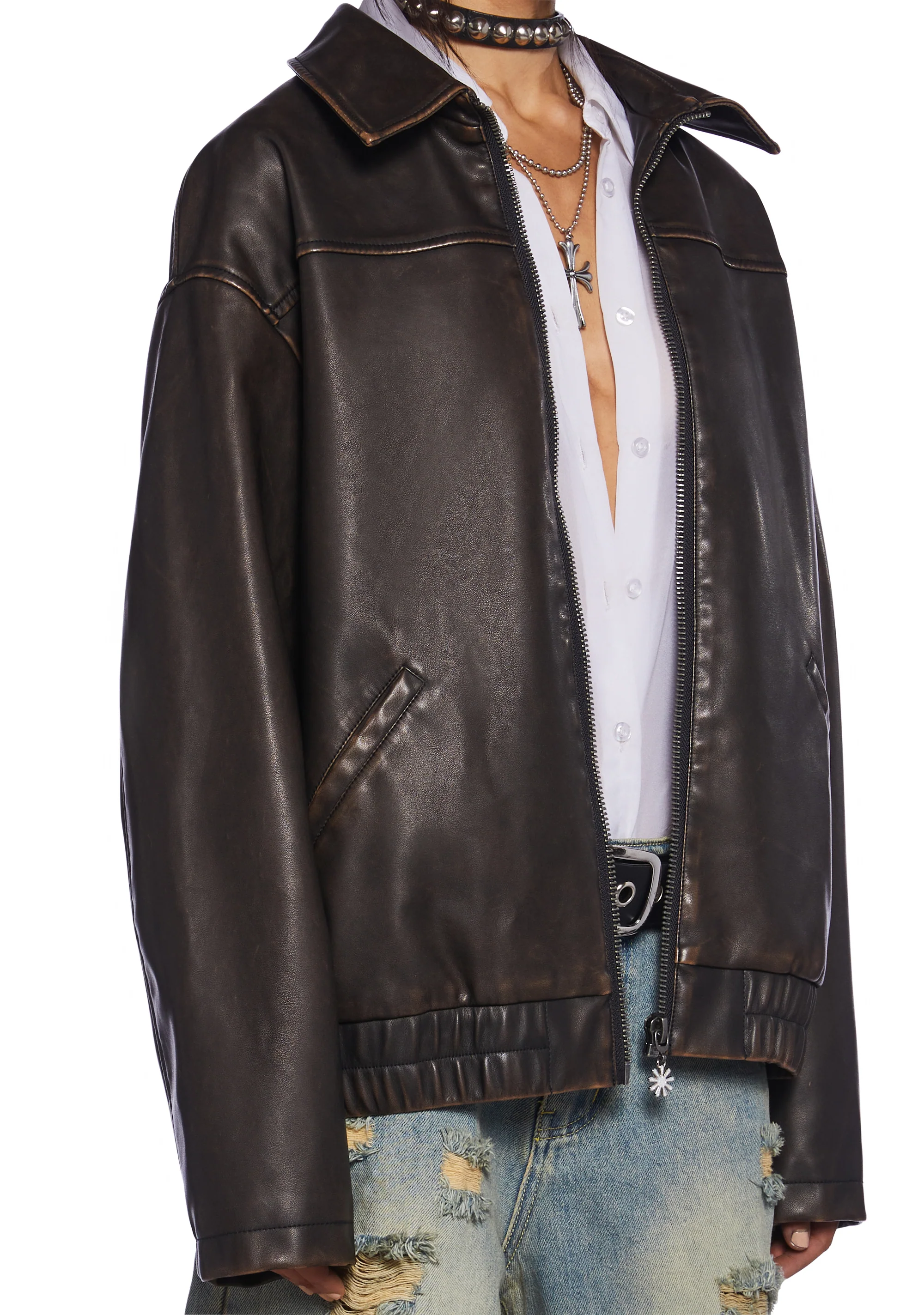 State Of Yearning Bomber Jacket - Image 5