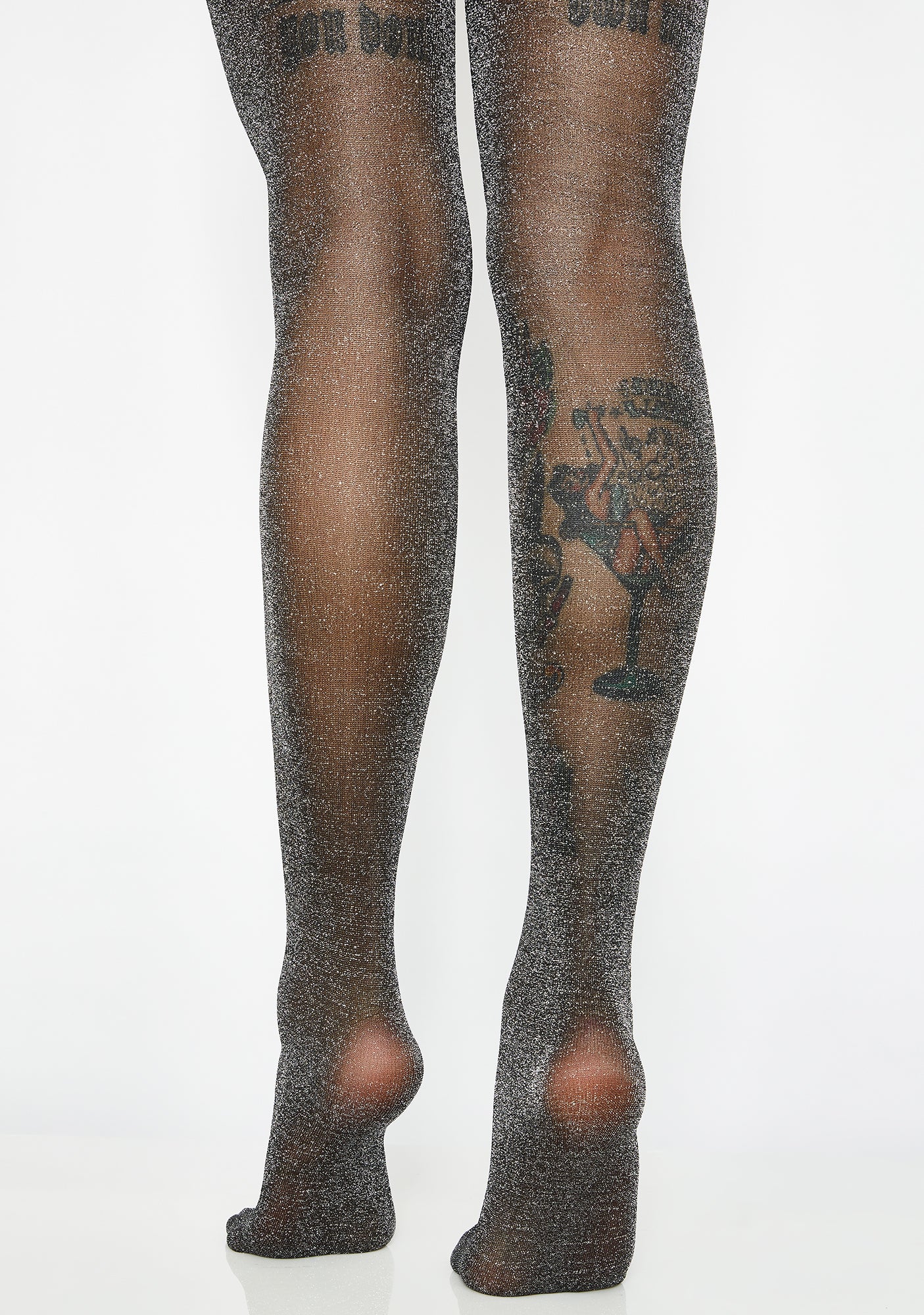 Steel Glittering Flash Tights - Image 3