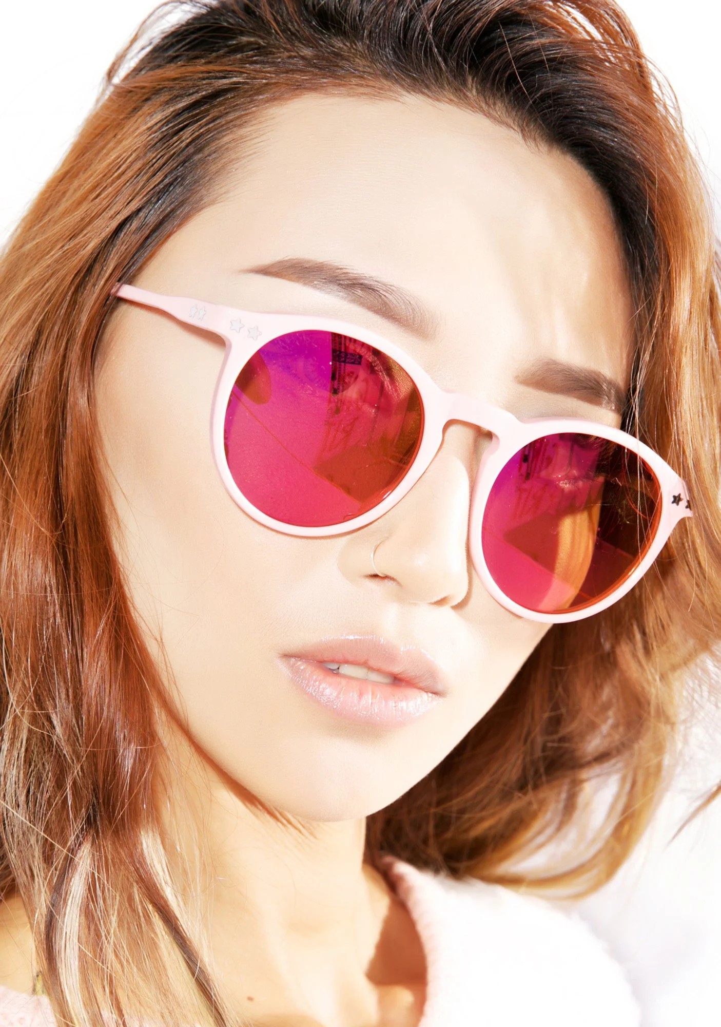 Steff Deluxe Frame Sunglasses - Blue - Image 3