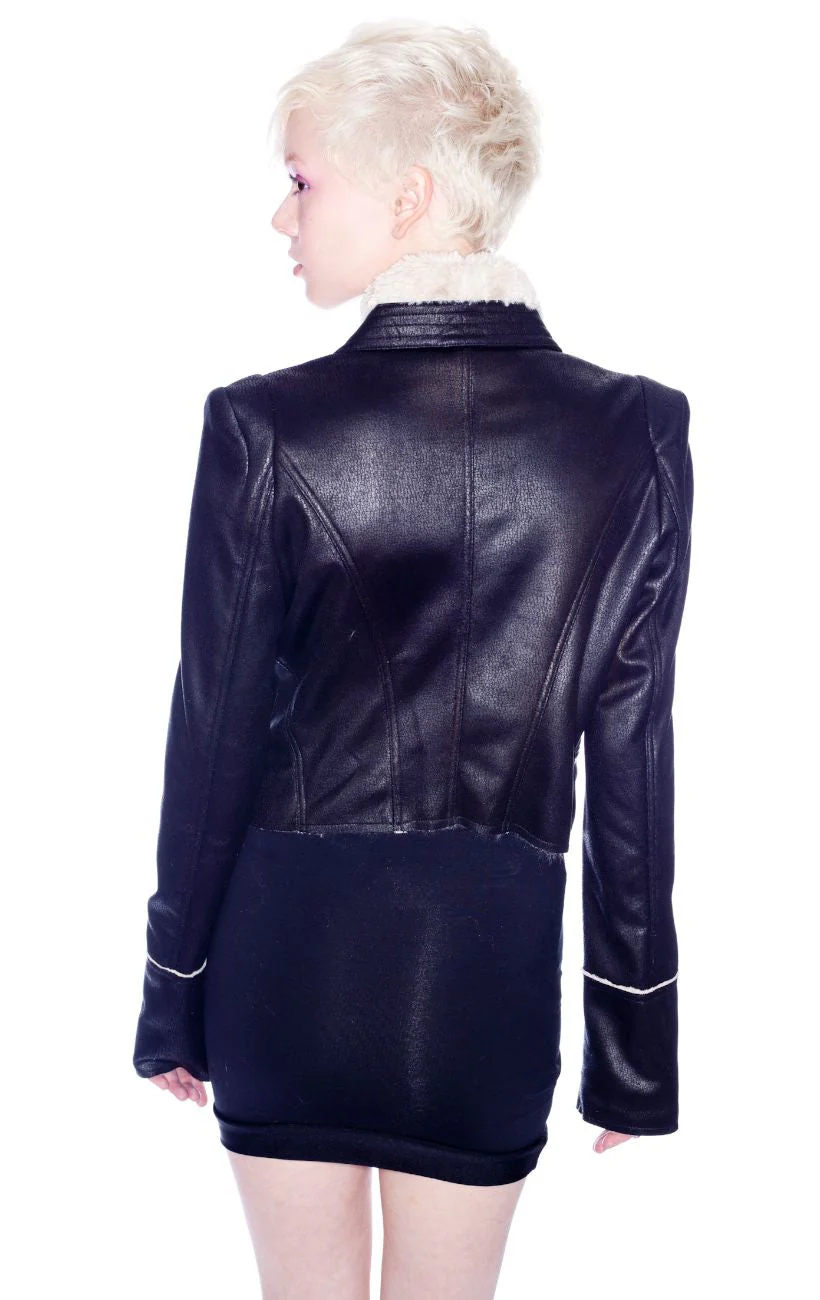 Stella & Jamie Leon Coat - Silver - Image 5