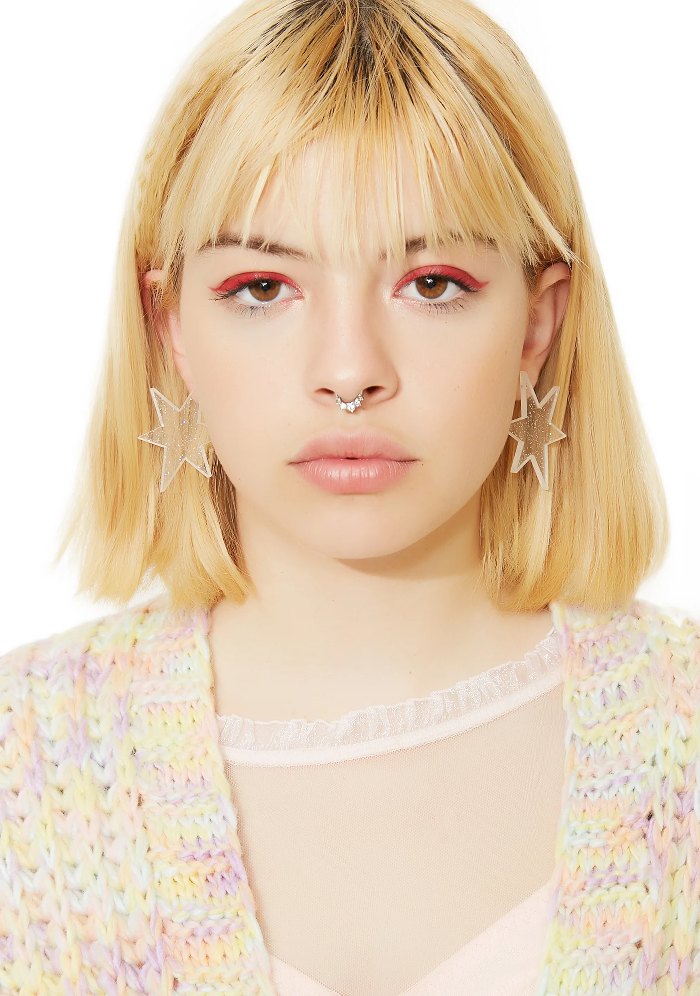 Stellar Power Star Earrings - Image 3