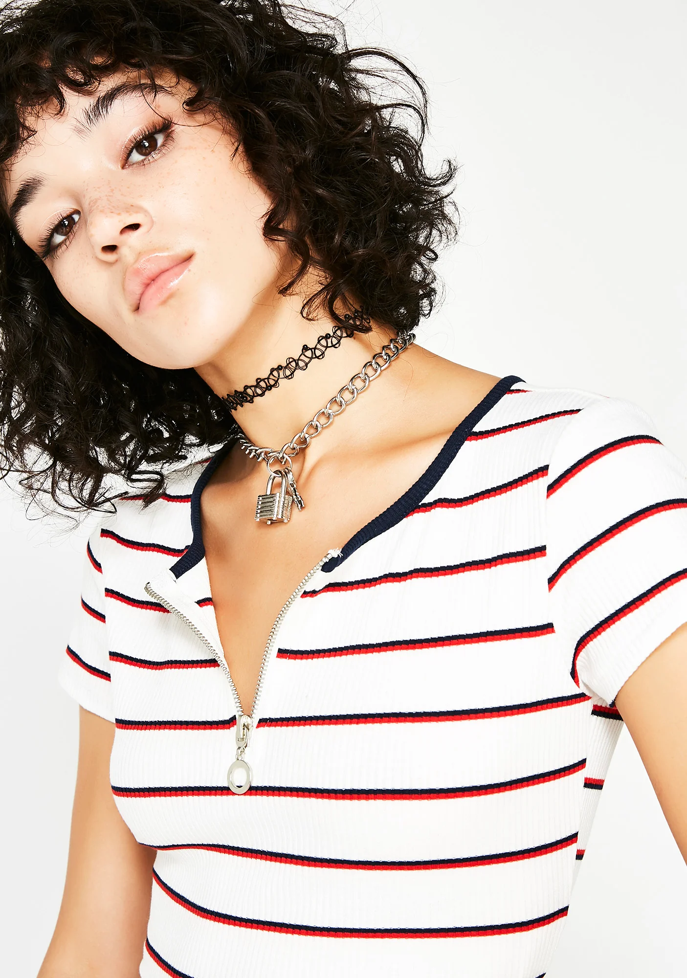 Stick To Da Plan Striped Top - Image 3