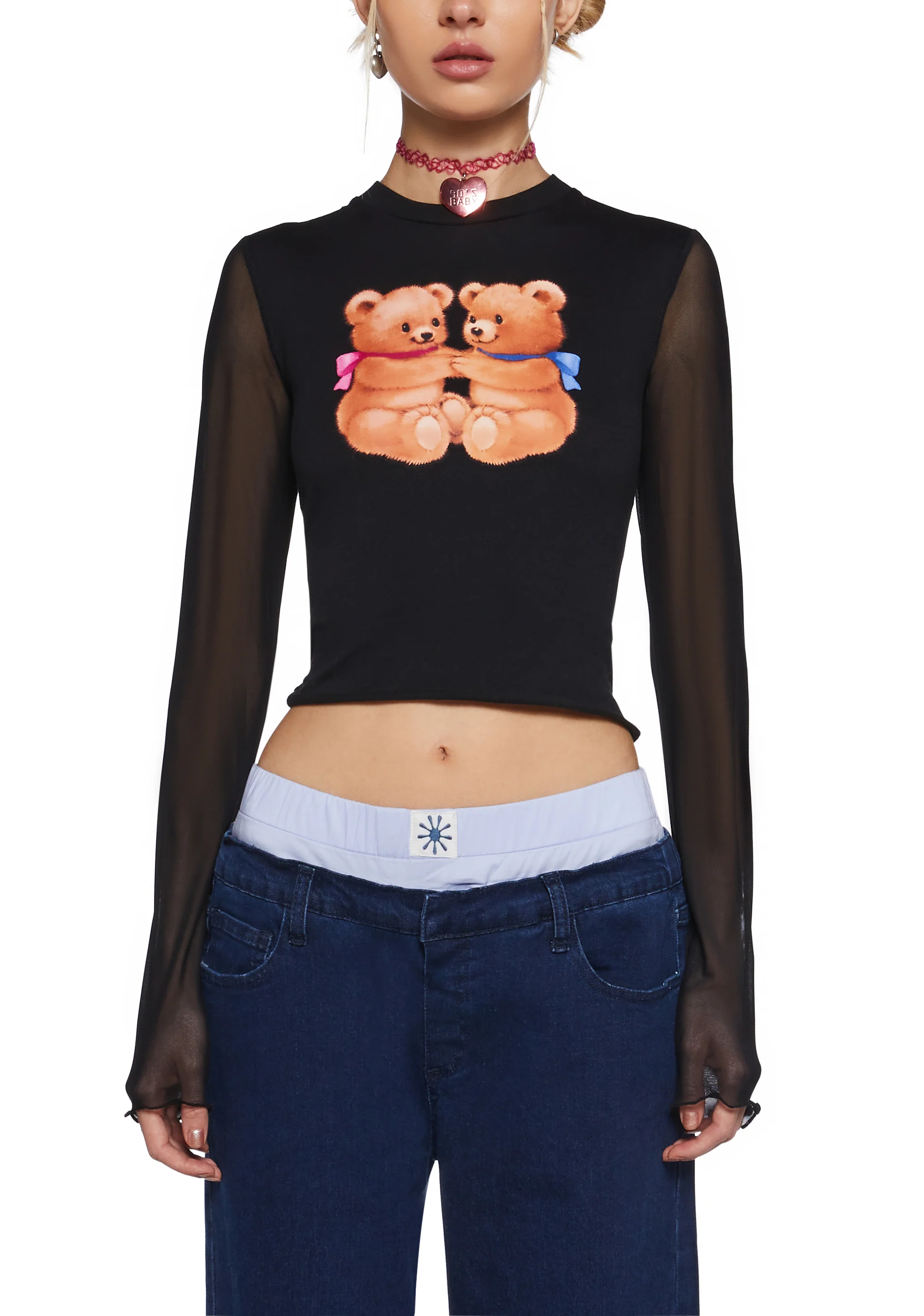 Stick Together Mesh Top - Image 5