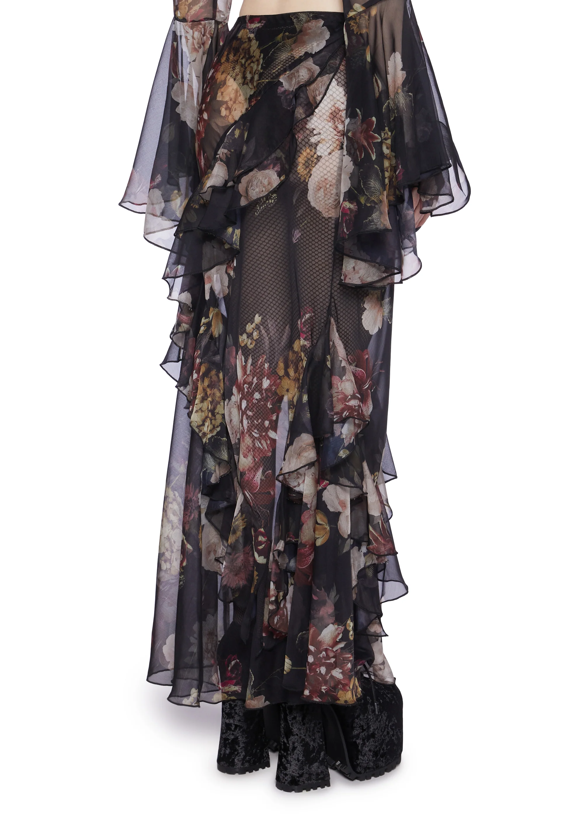 Still Missed Maxi Skirt - Floral - Image 4