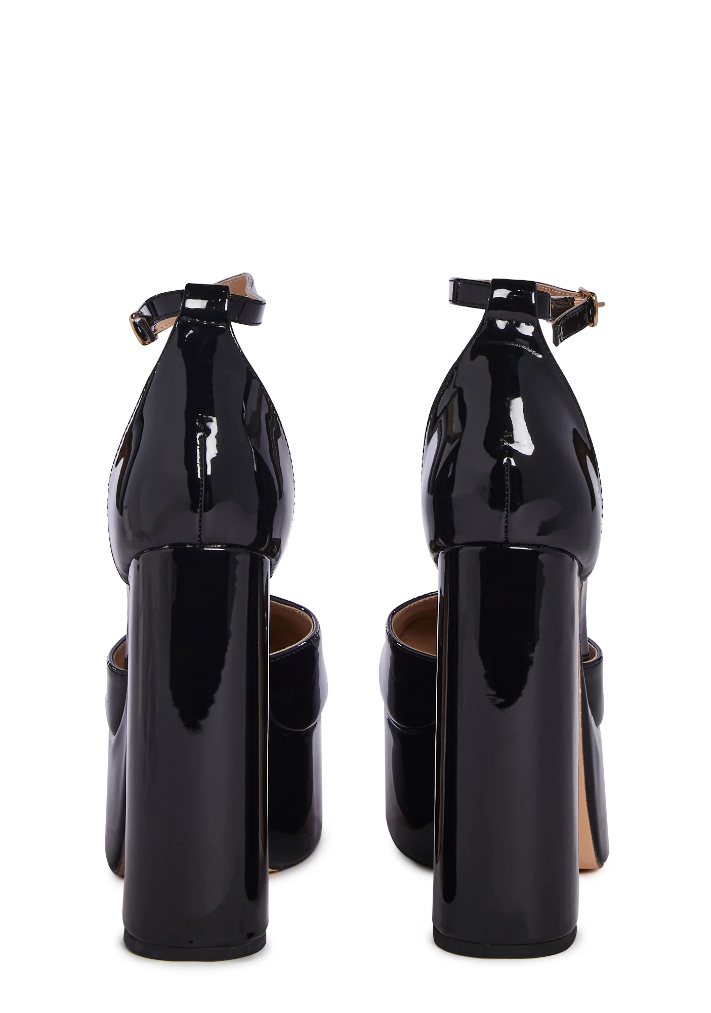 Stolla Platform Heels - Black - Image 4