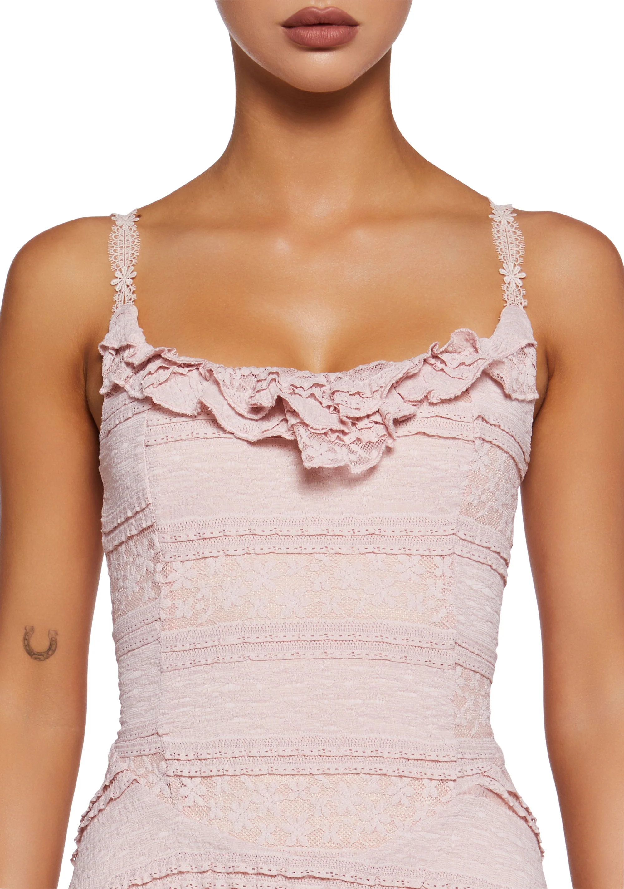 Story Of Love Mini Dress - Pink - Image 5