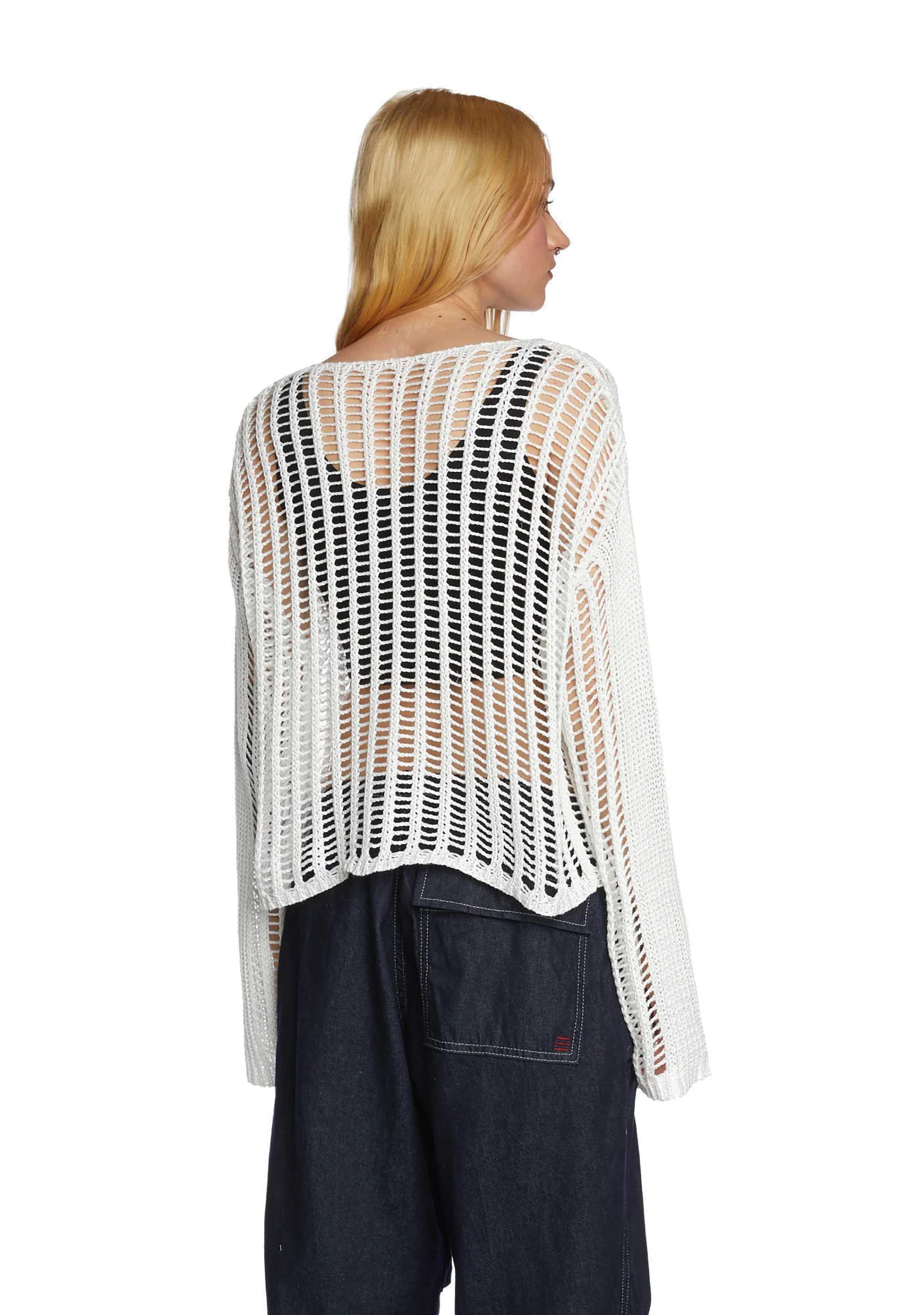 Strange Days Knit Sweater - Off White - Image 4