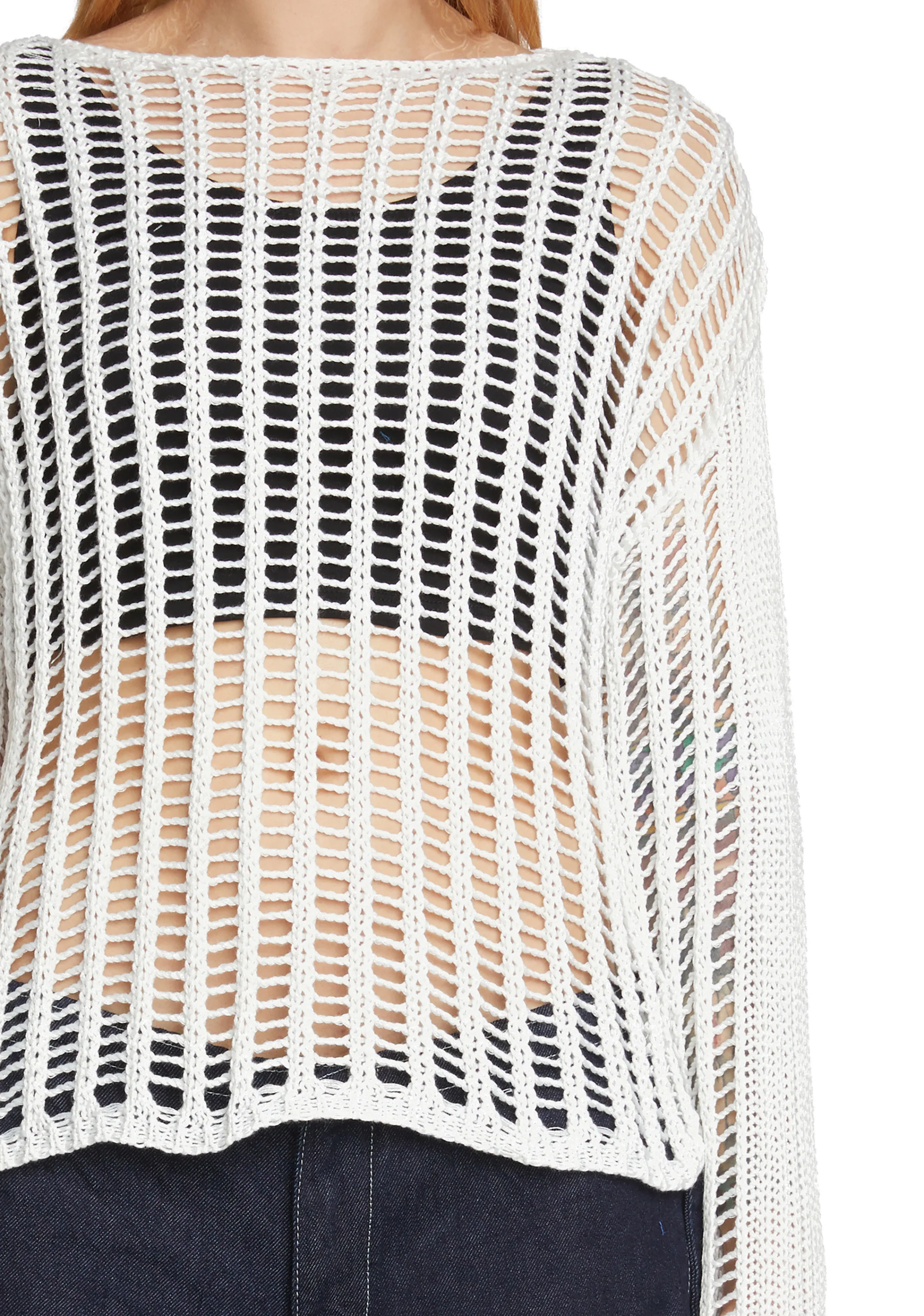 Strange Days Knit Sweater - Off White - Image 5