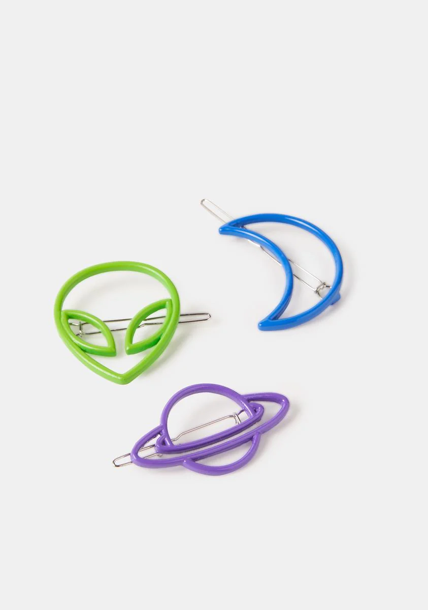 Strange Encounters Hair Clip Set - Image 4