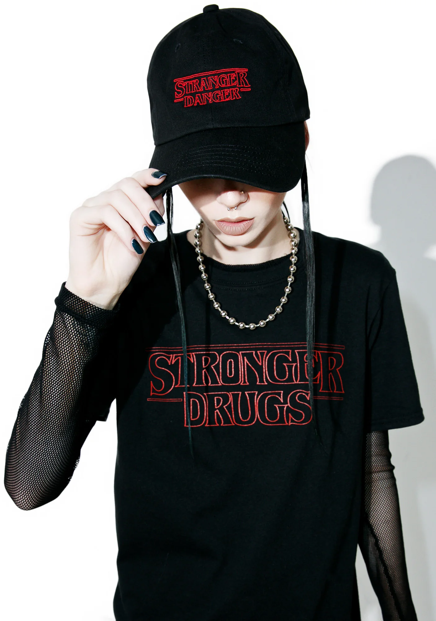 Stranger Danger Dad Hat - Image 3