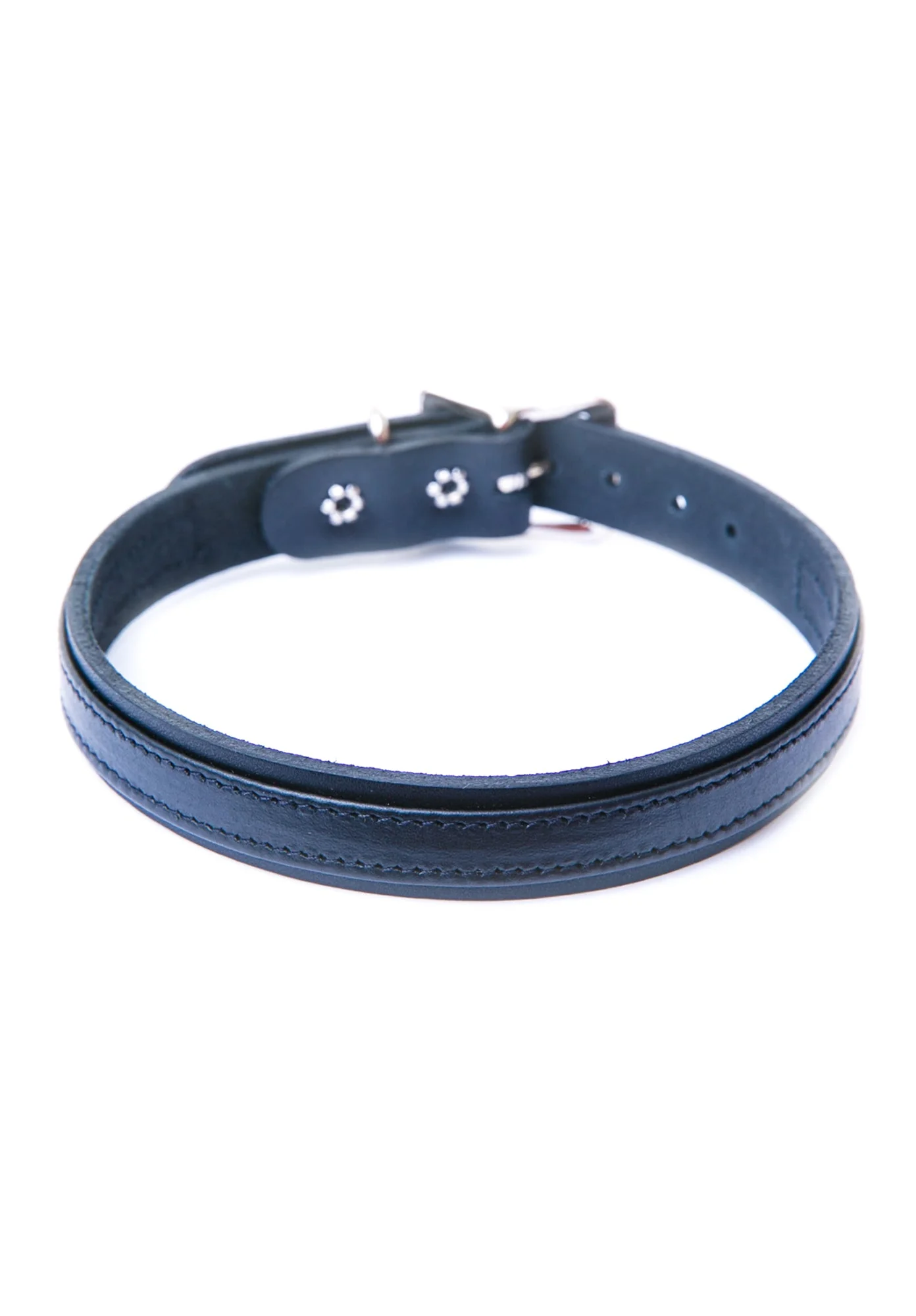 Strap Tease Leather Choker - Black - Image 11